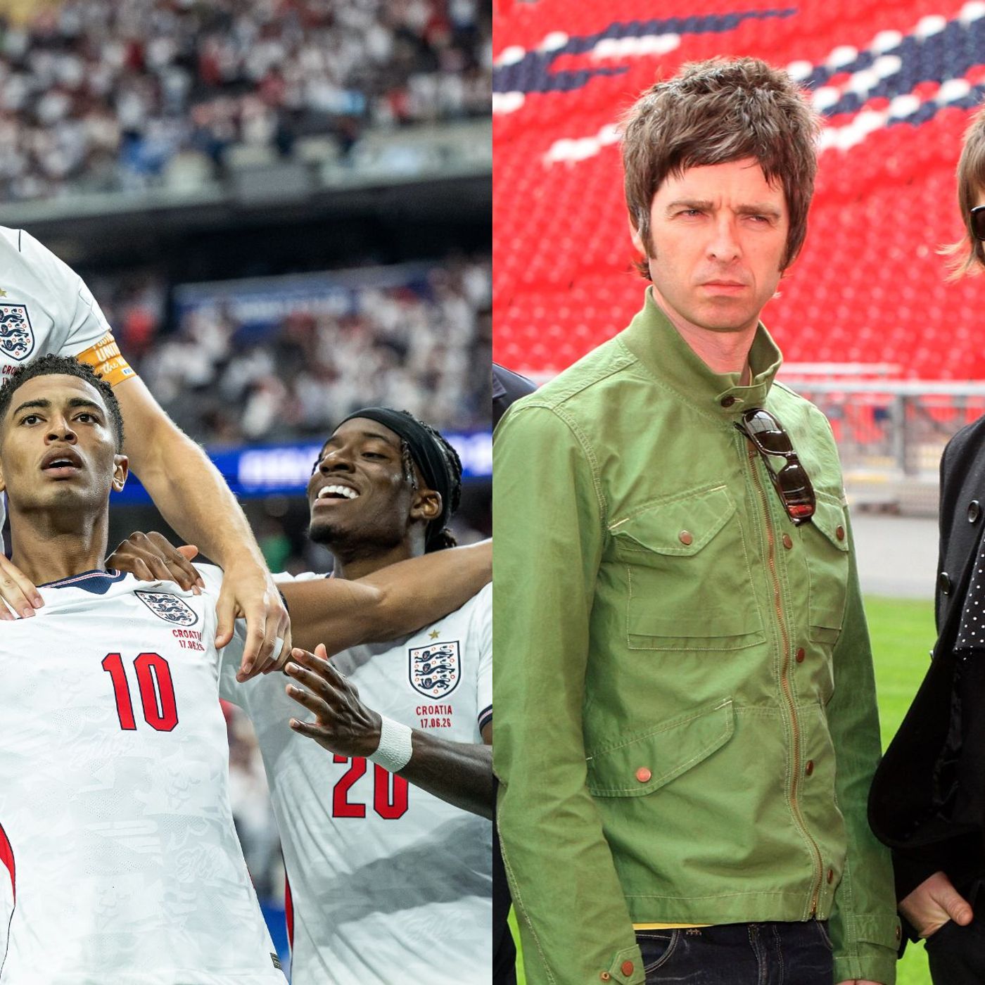 Watch the emotional moment they play Oasis’ ‘Wonderwall’ after England’s World Cup victory against Croatia