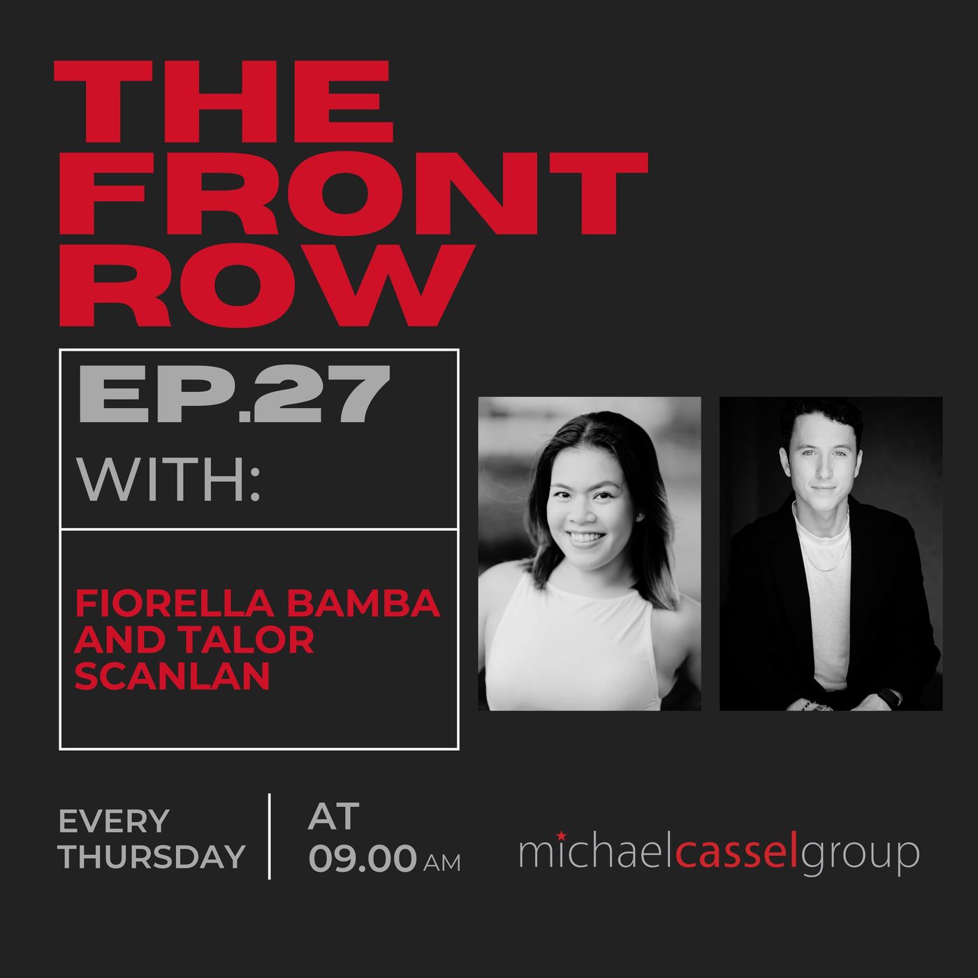 Episode 27: The Front Row with Taylor Scanlan and Fiorella Bamba