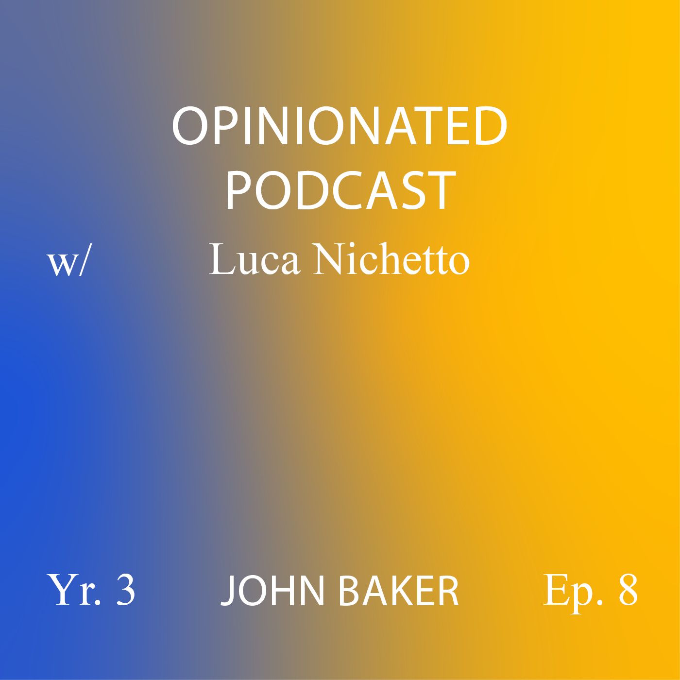 Luca Nichetto with John Baker