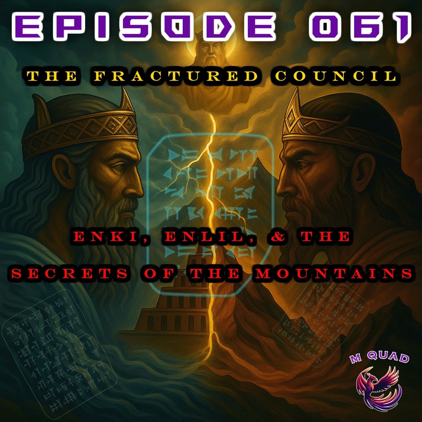 Episode 061 - The Fractured Council: Enki, Enlil, & the Secrets of the Mountains episode artwork