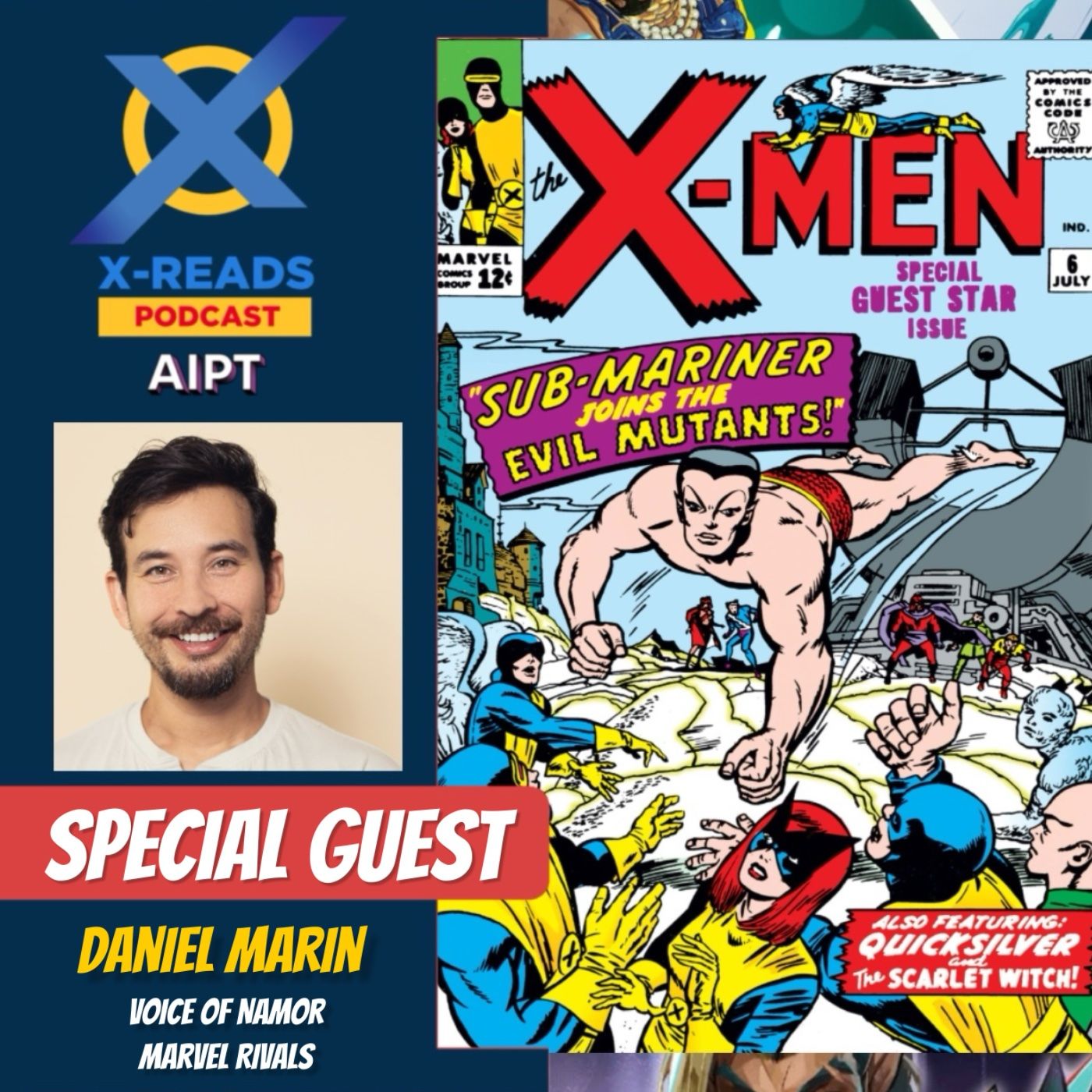 EP 141: Daniel Marin on Voicing Namor in Marvel Rivals – The First Mutant Speaks