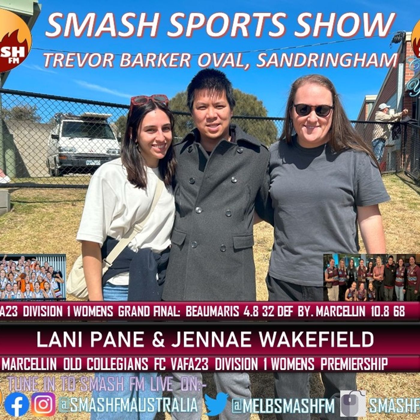 SSS10THYR: Marcellin Old Collegians FC VAFA23 Division 1 Women's Premiership Interviews 230923