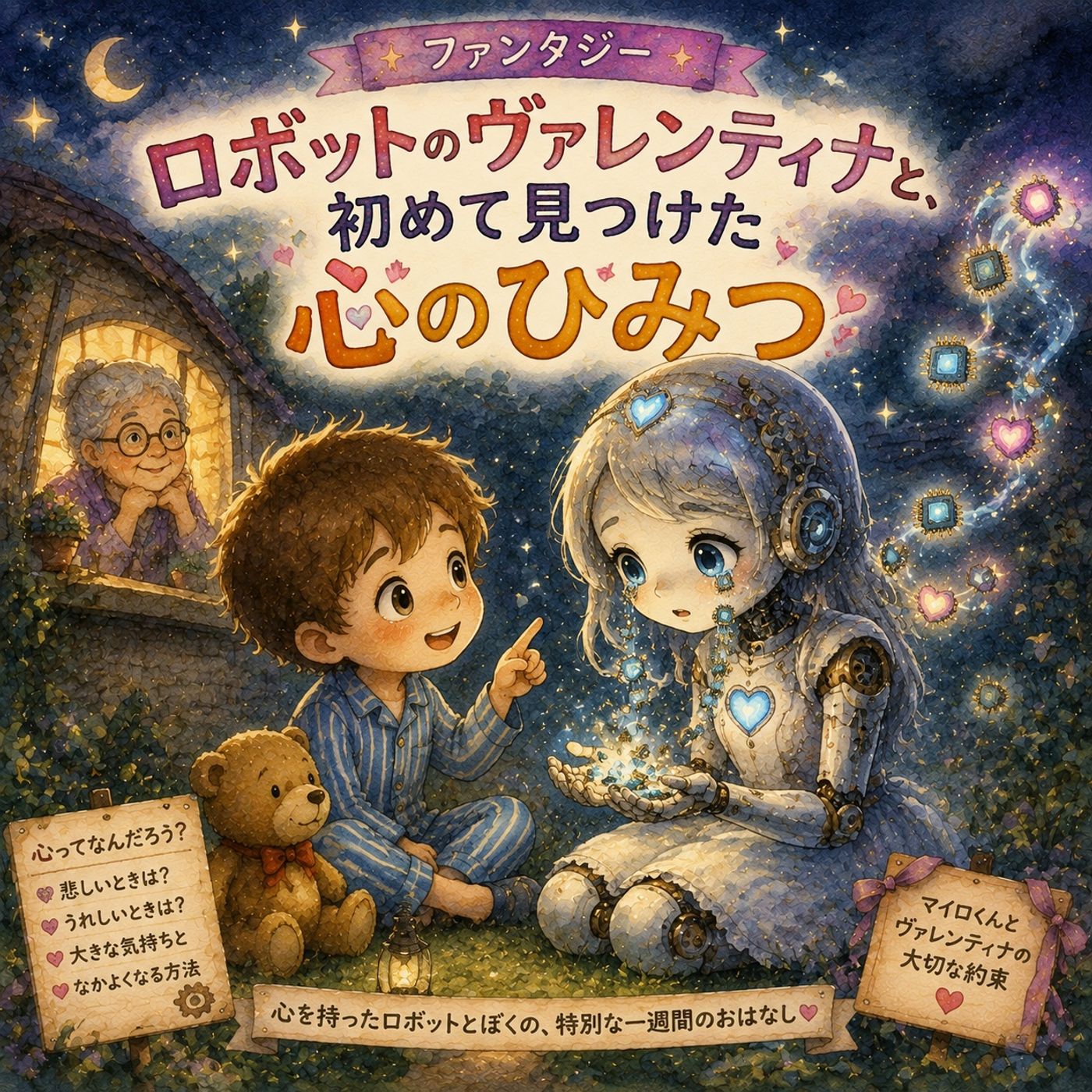 【ファンタジー】ロボットのヴァレンティナと、初めて見つけた「心のひみつ」 episode artwork