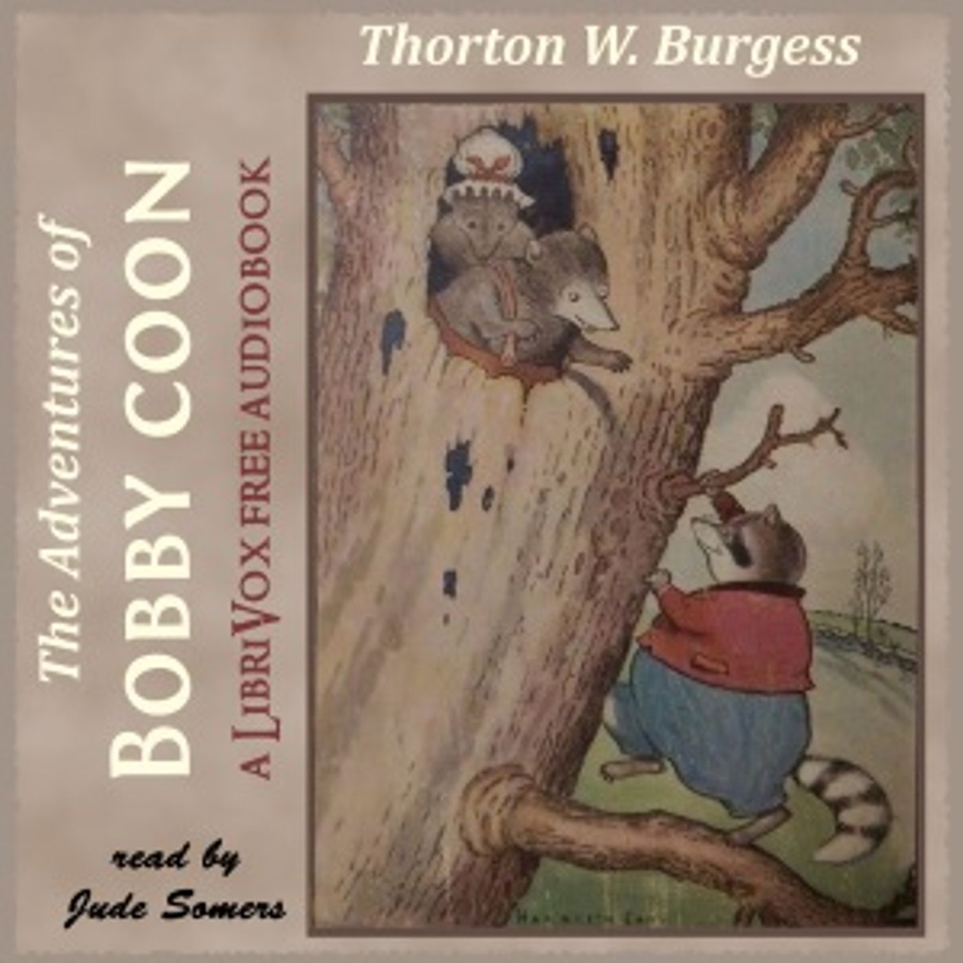 The Adventures of Bobby Coon, by Thornton W. Burgess cover art