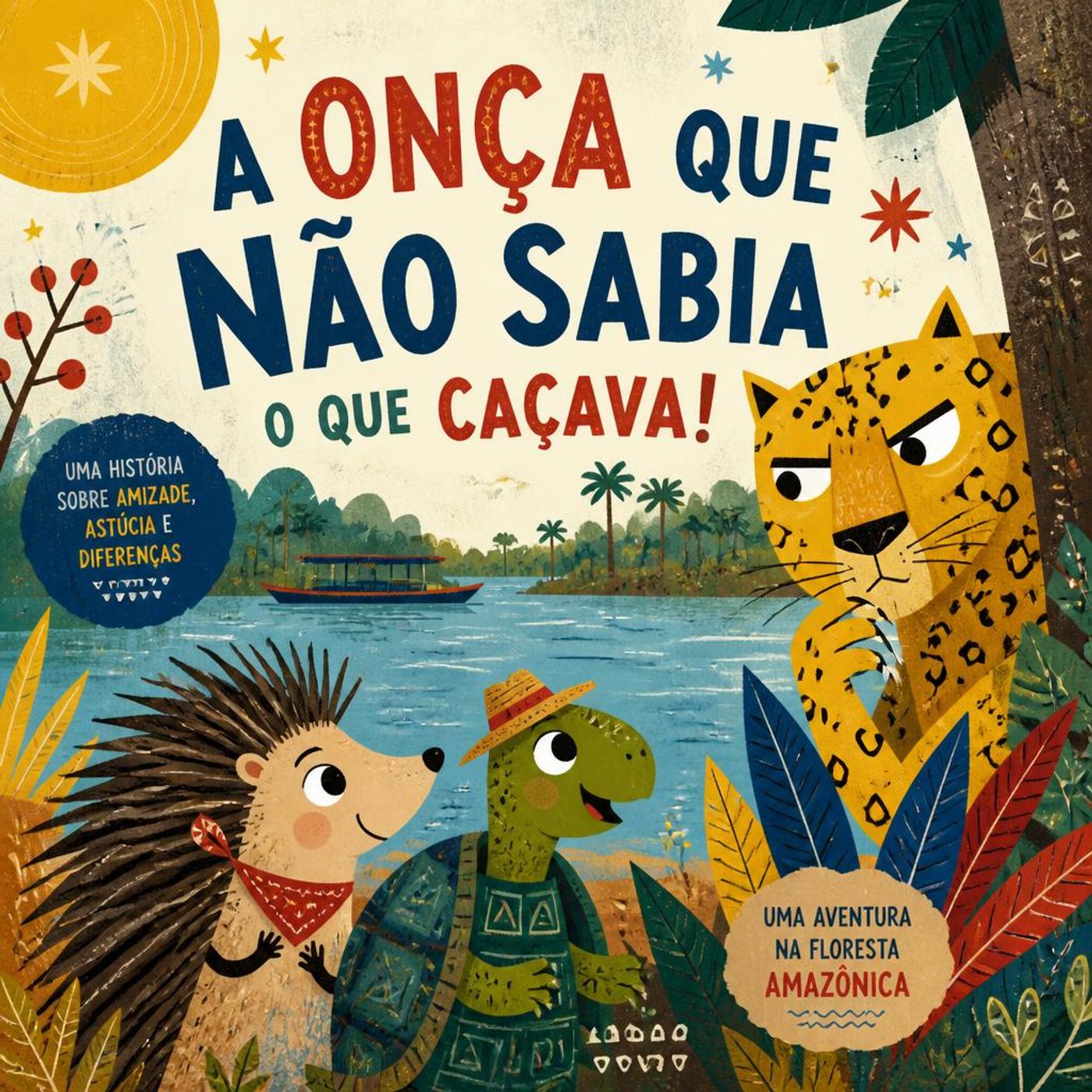 【Aventura Animal】A Ouriça Holly, o Jabuti Travis e a Armadura Contra o Jaguar Davi