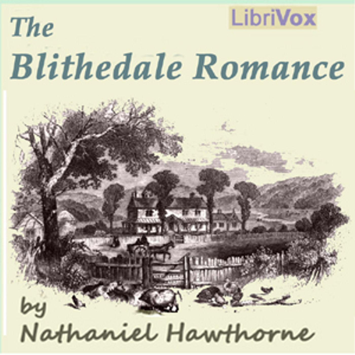 Nathaniel Hawthorne - The Blithedale Romance cover art