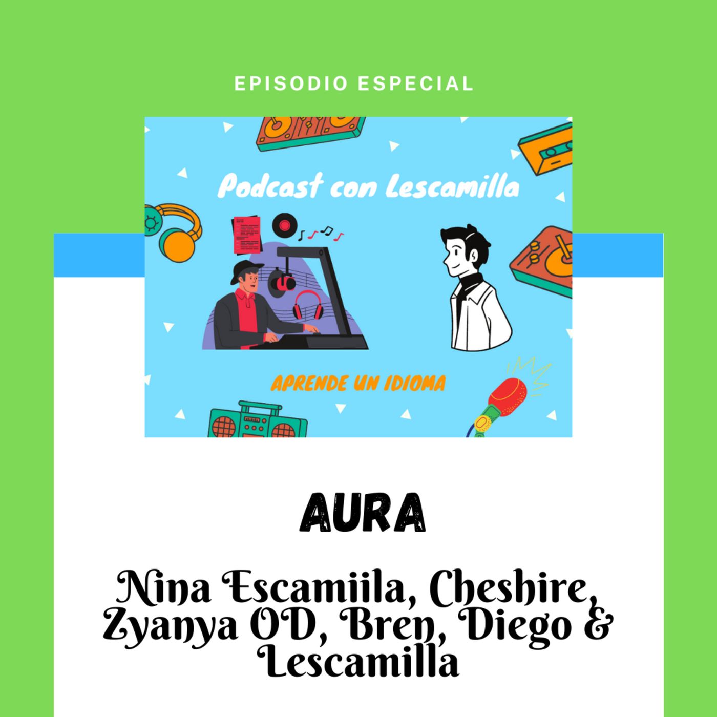 Podcast con un estudiante