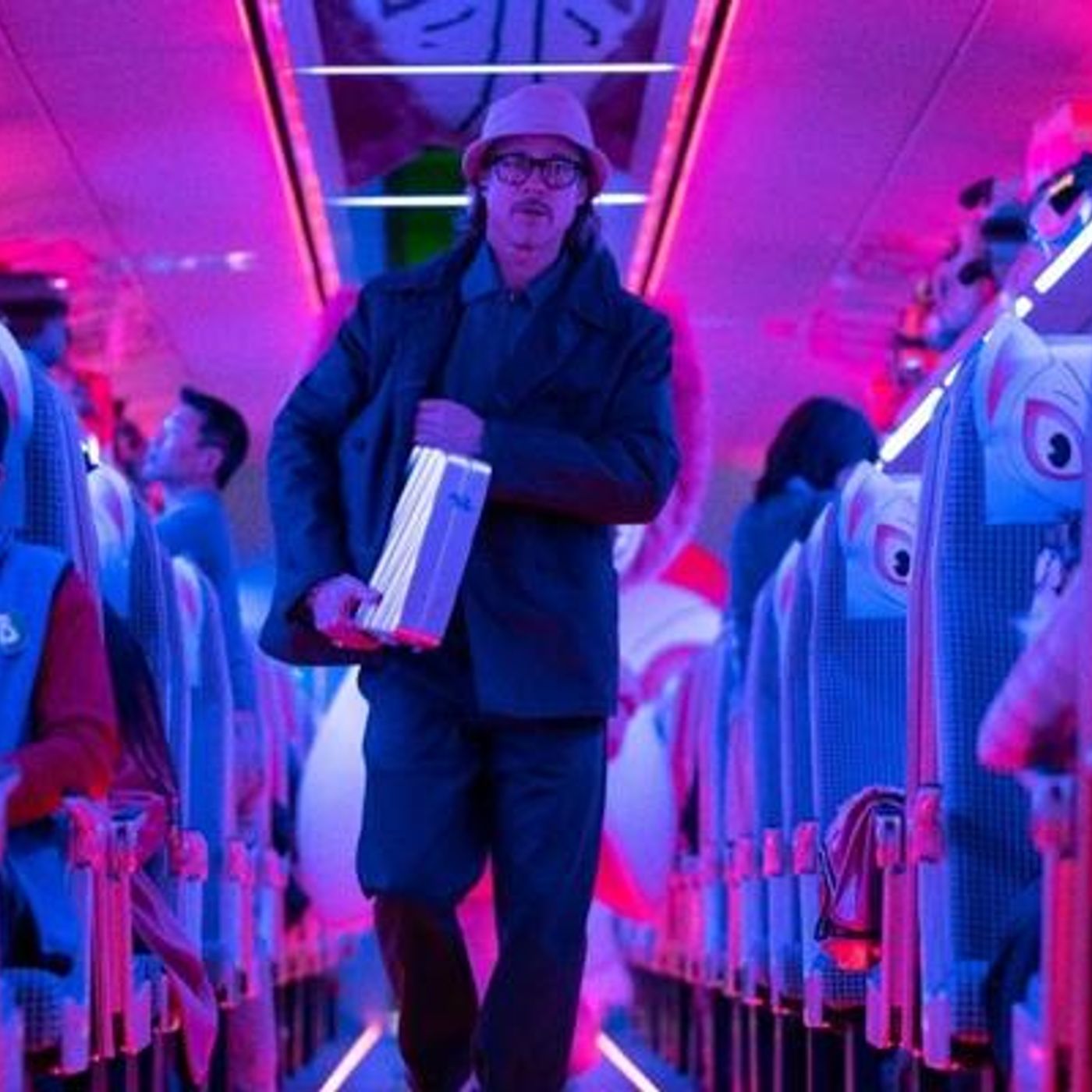 "Bullet Train" avec Brad Pitt et "L'année du Requin" episode artwork