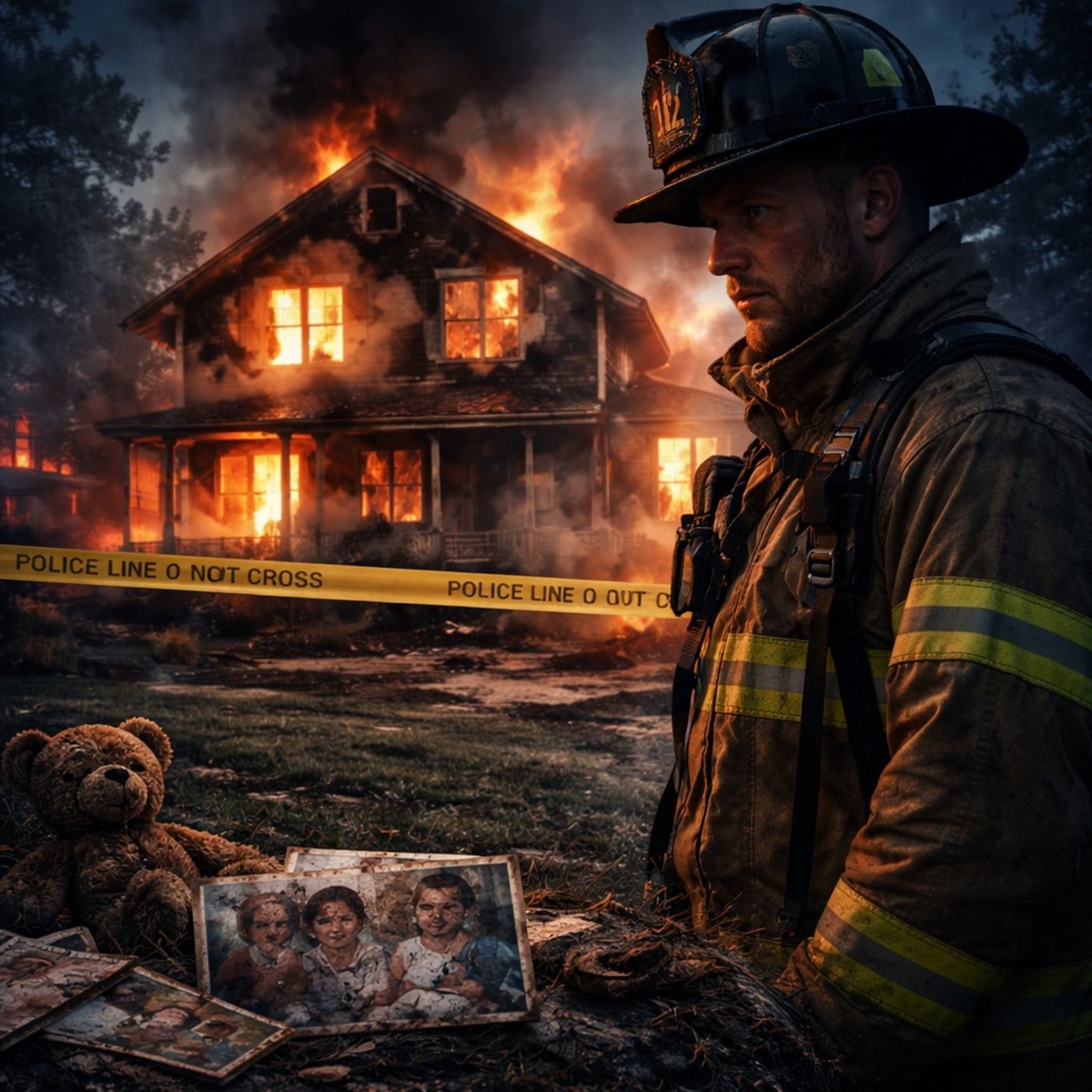 حريق بيت رجل المطافي حادثة ولا جريمة؟