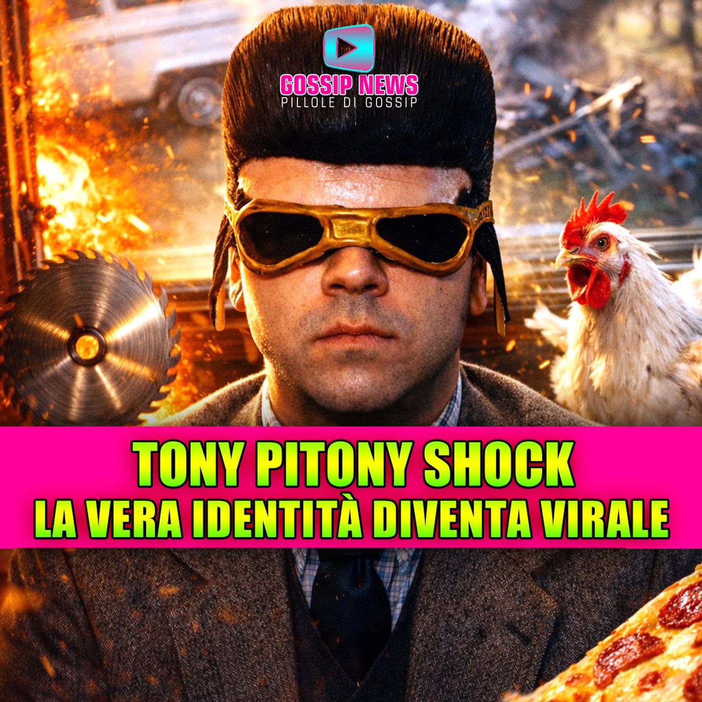 Il vero volto di Tony Pitony è online. La foto che tutti stavano cercando è già virale