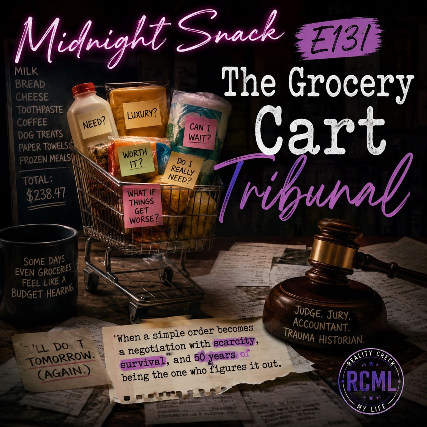 Midnight Snack E131: The Grocery Cart Tribunal episode artwork