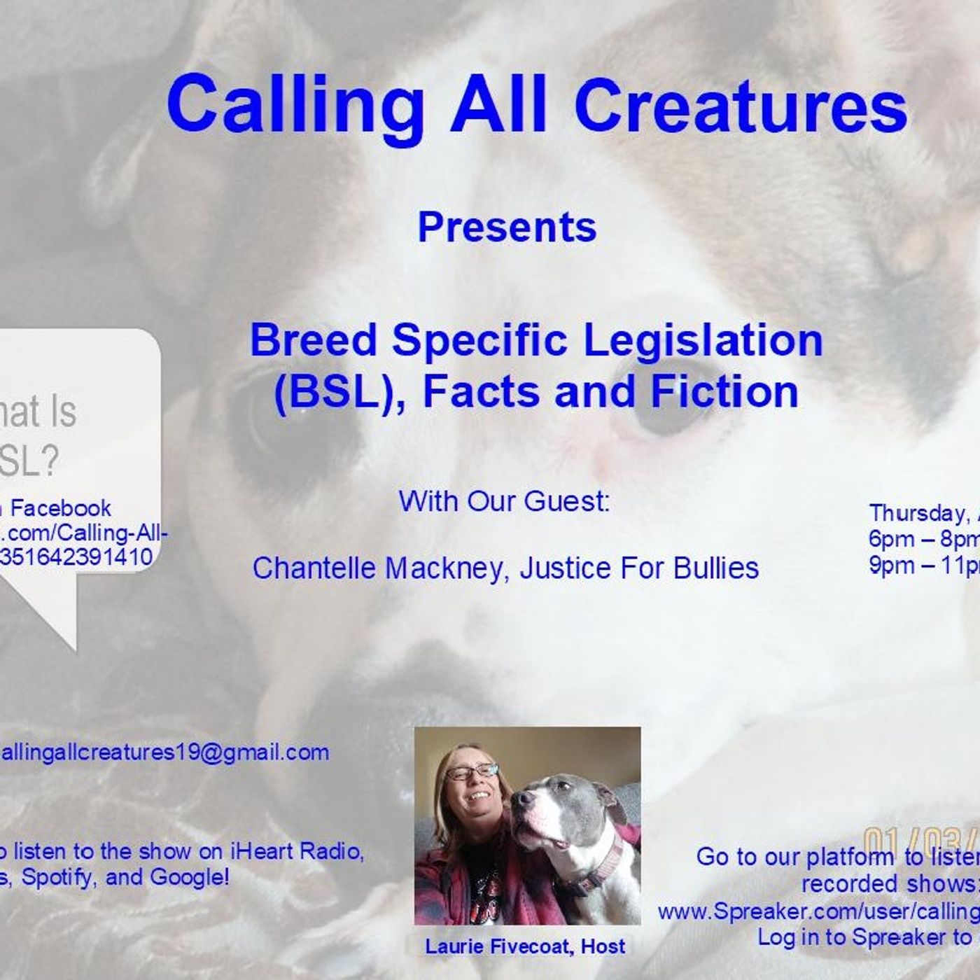 Calling All Creatures