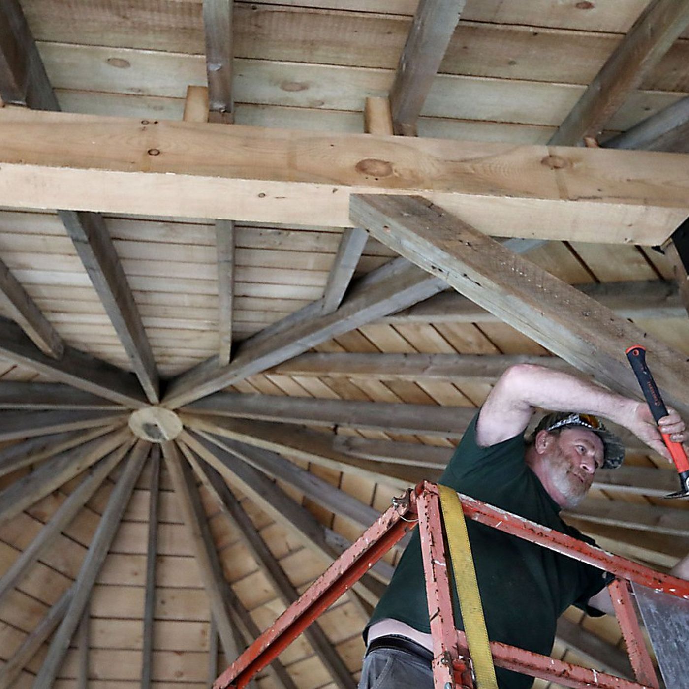 Historic 8-sided barn taken down piece by piece, rebuilt at Richardson Adventure Farm to be event venue episode artwork