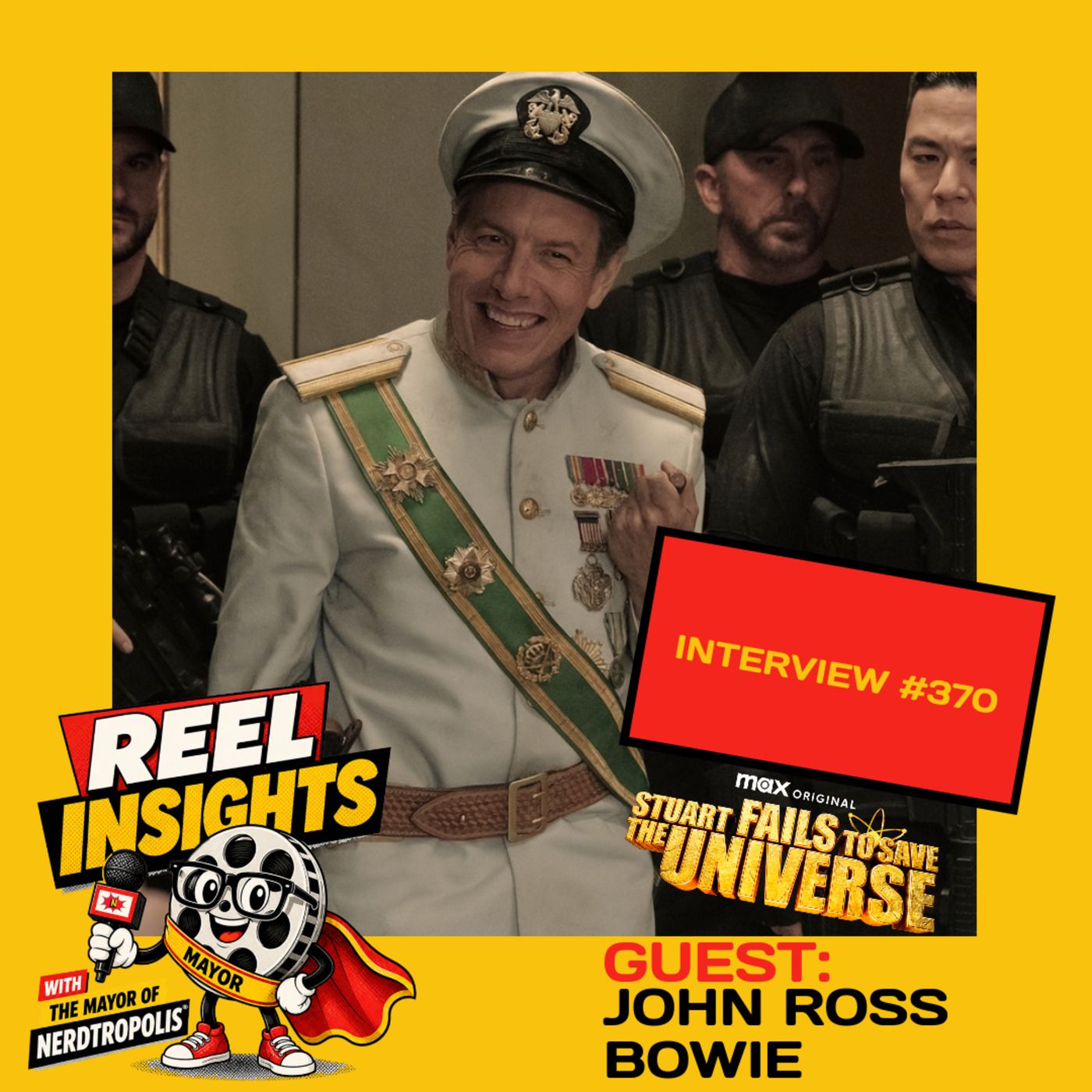 JOHN ROSS BOWIE: Stuart Fails To Save The Universe episode artwork
