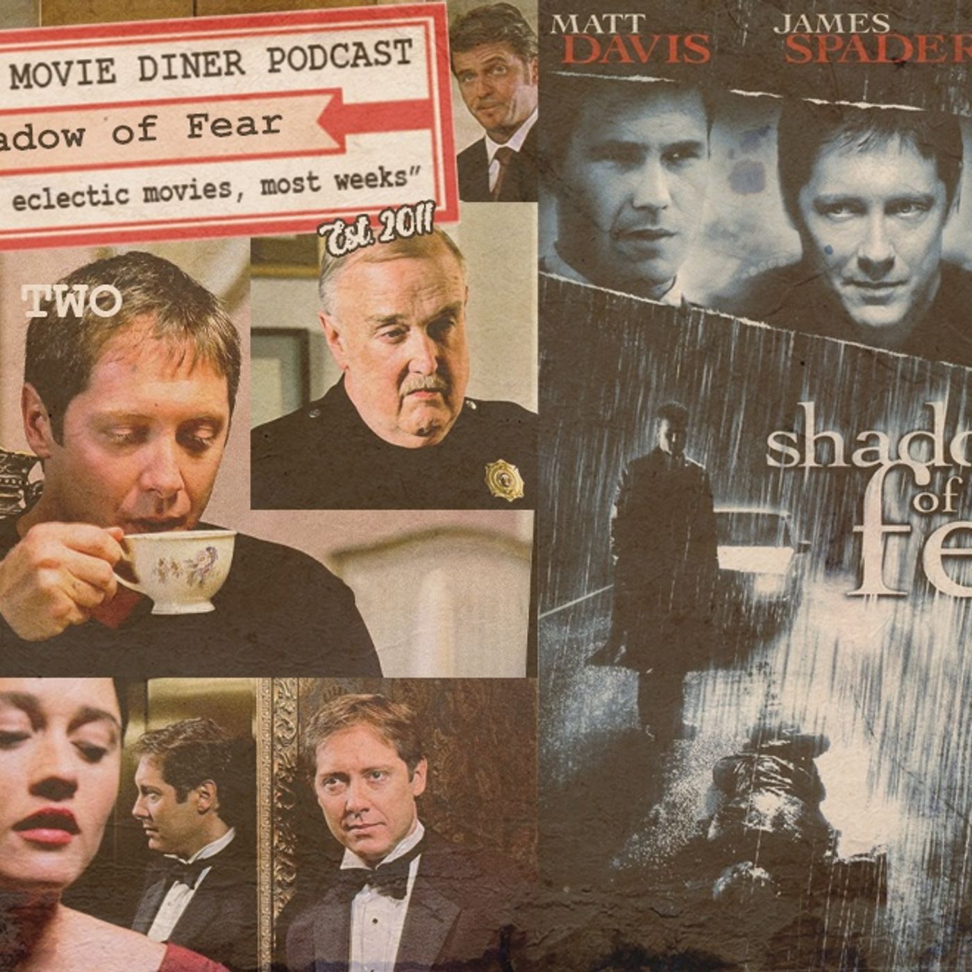 Season 2 - Ep 13 - Shadow of Fear - Sleazy Spader Springtime 7: "Sleaze the Day" No. 2 — The After Movie Diner Podcast cover