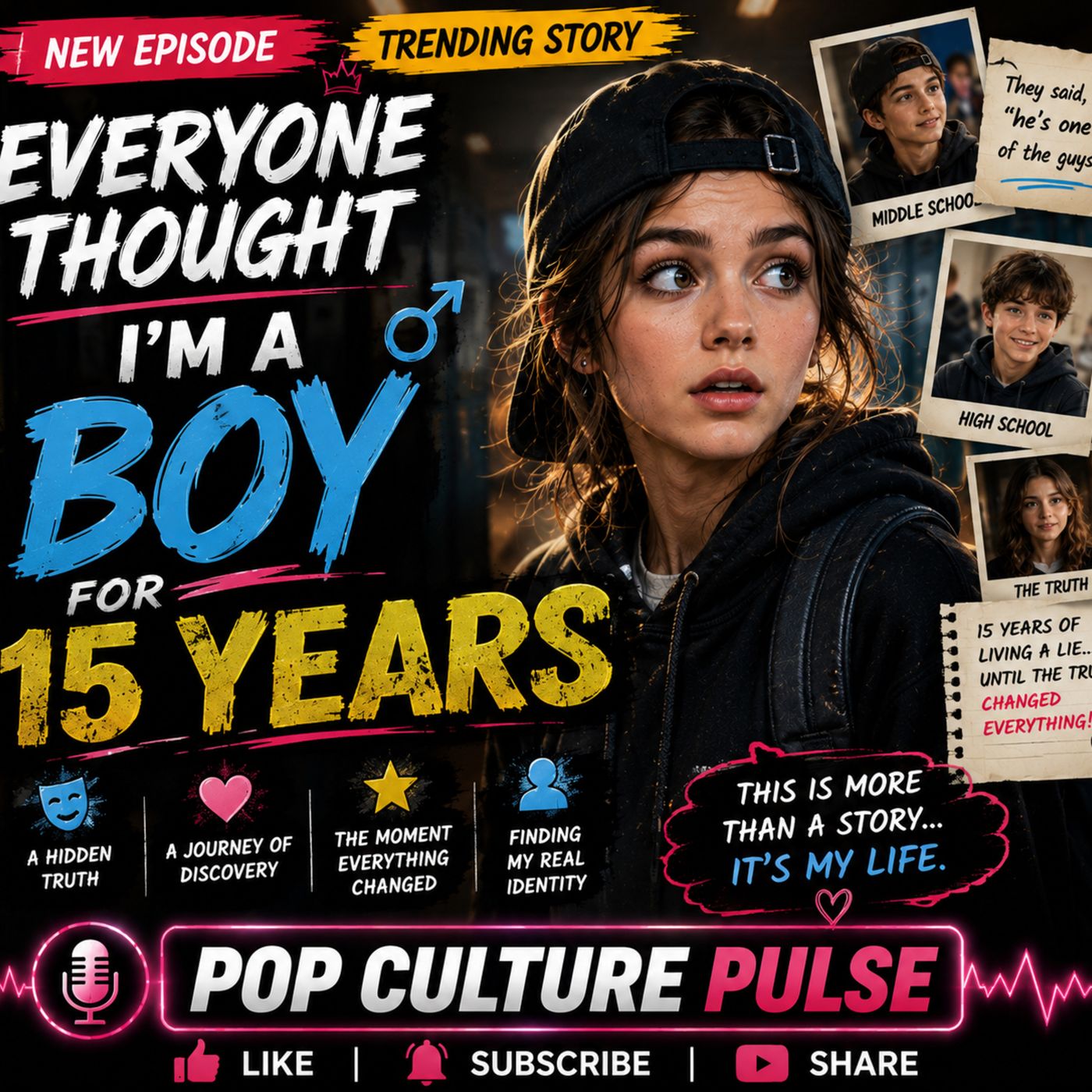 Everyone Thought I'm A Boy For 15 Years episode artwork
