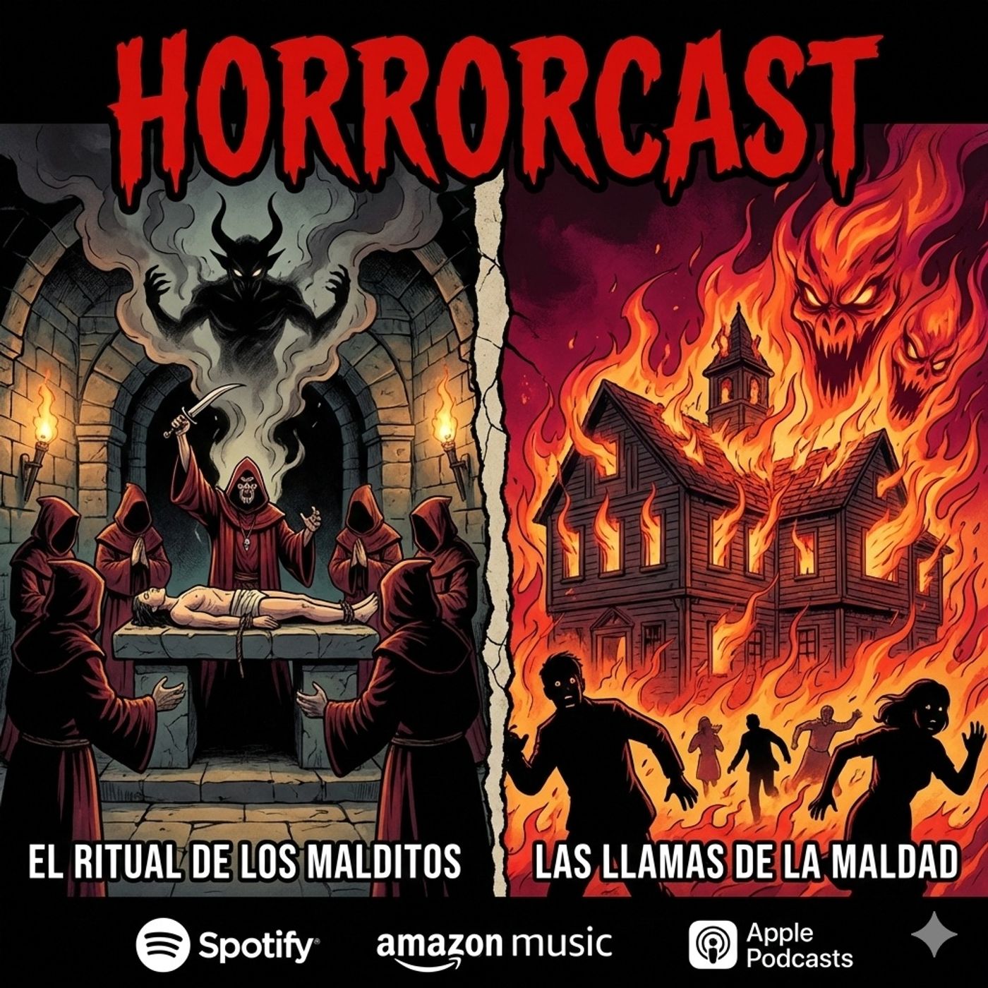 HORROR CAST - El Ritual de los Malditos - Llamas de la Maldad episode artwork