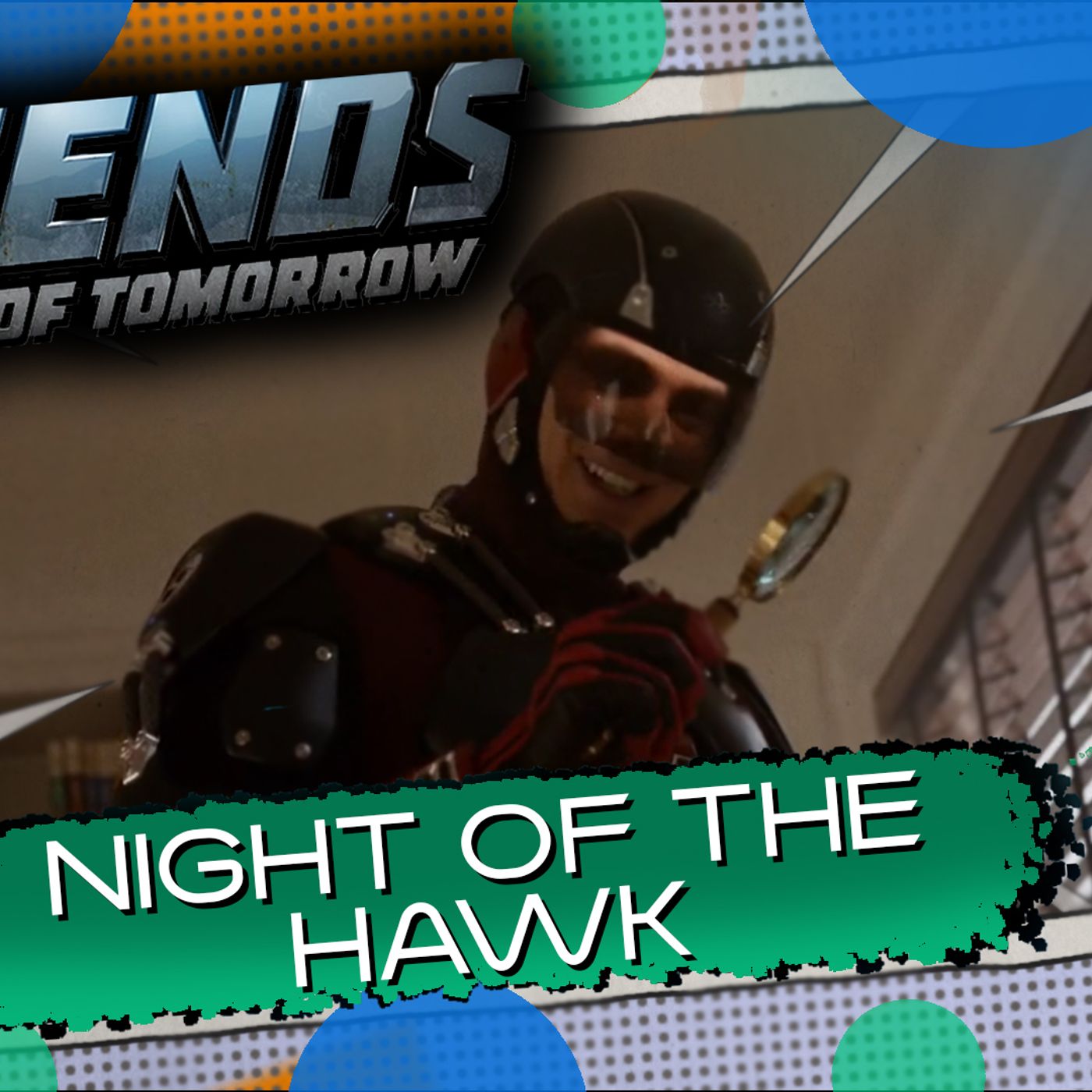 Legends of Tomorrow Night of the Hawk episode artwork