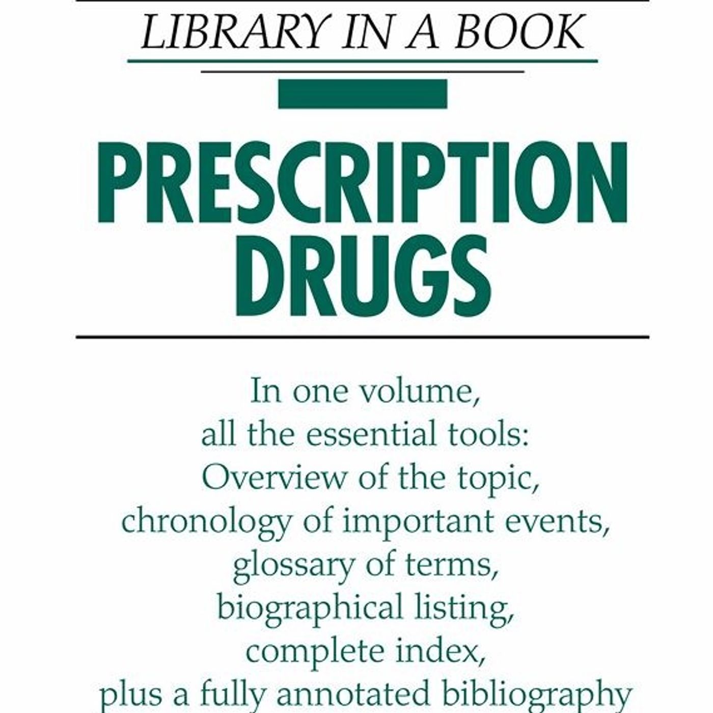 Prescription Drugs (Library in a Book)
