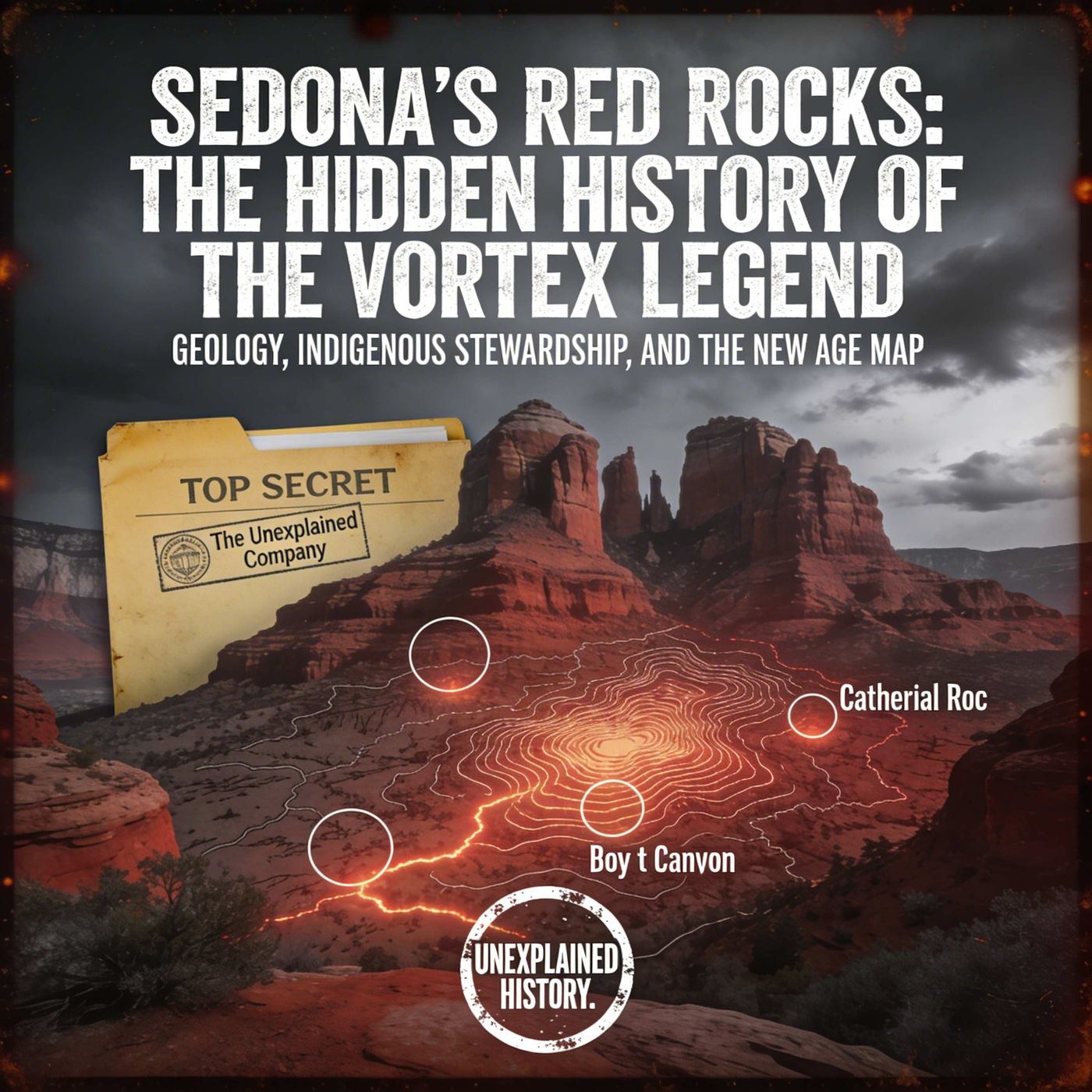 Sedona’s Red Rocks: The Hidden History of the Vortex Legend episode artwork
