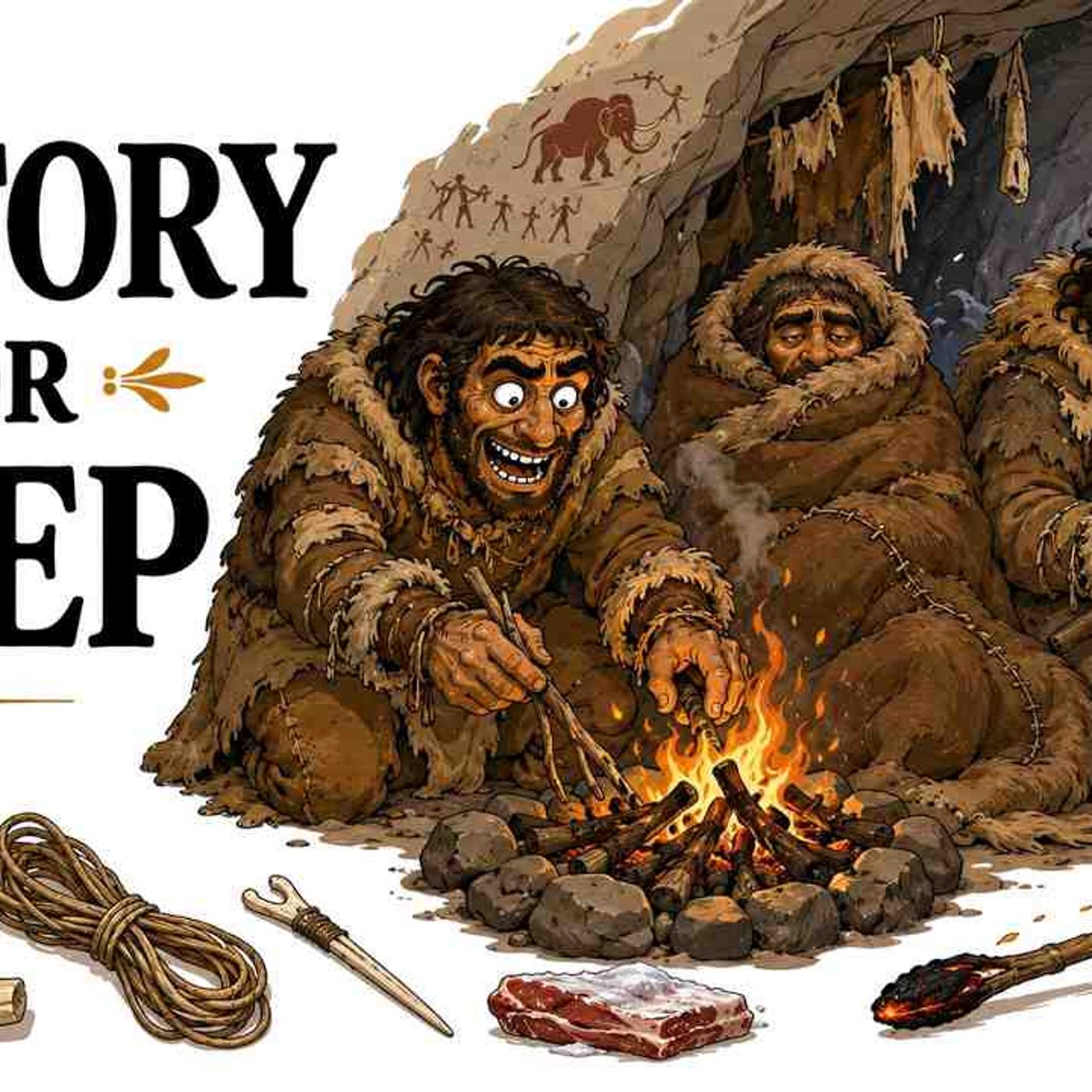 How Did Neanderthals Survive the Bitter Cold of Winter 40_000 Years Ago _ Fall Asleep to History