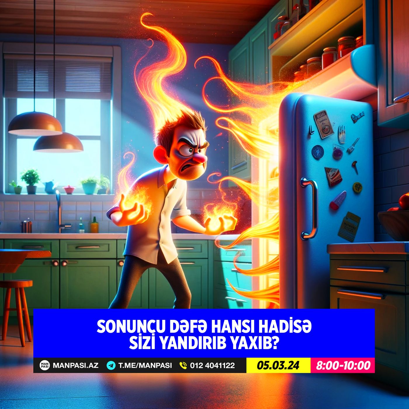 Sonuncu dəfə hansı hadisə sizi yandırıb yaxıb? 05.03.2024