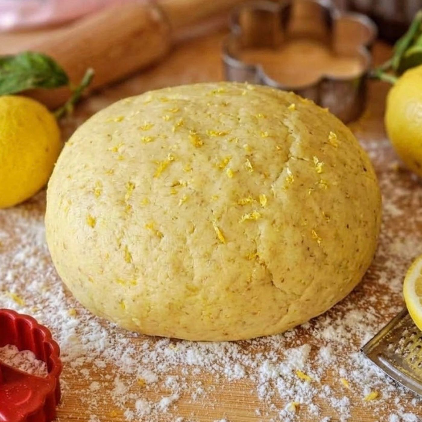 Pasta frolla elastica al profumo di limone: dolce impasto per crostate e biscotti