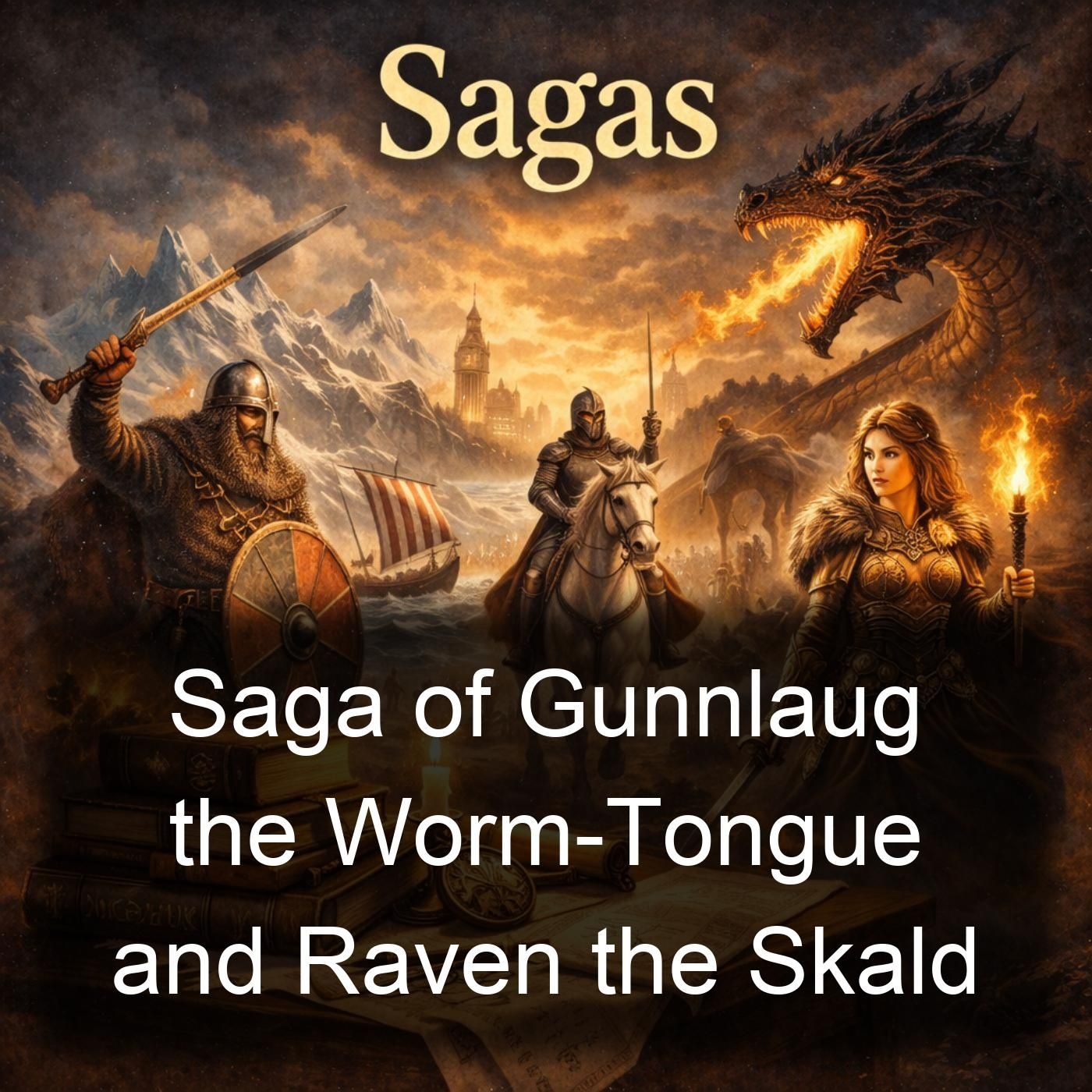 Saga of Gunnlaug the Worm-Tongue and Raven the Skald cover art