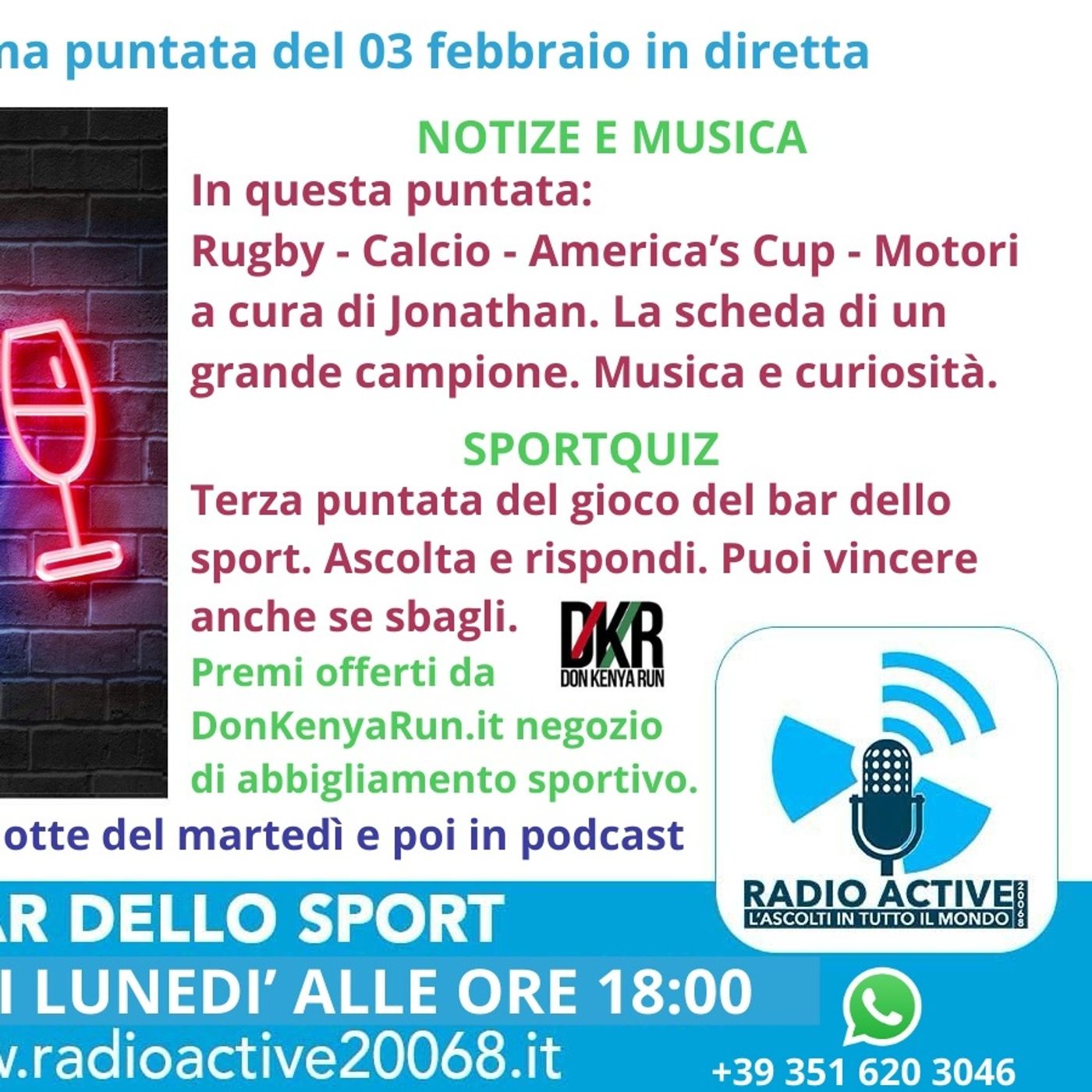 Bar dello Sport - Puntata del 03 febbraio con Jonathan episode artwork