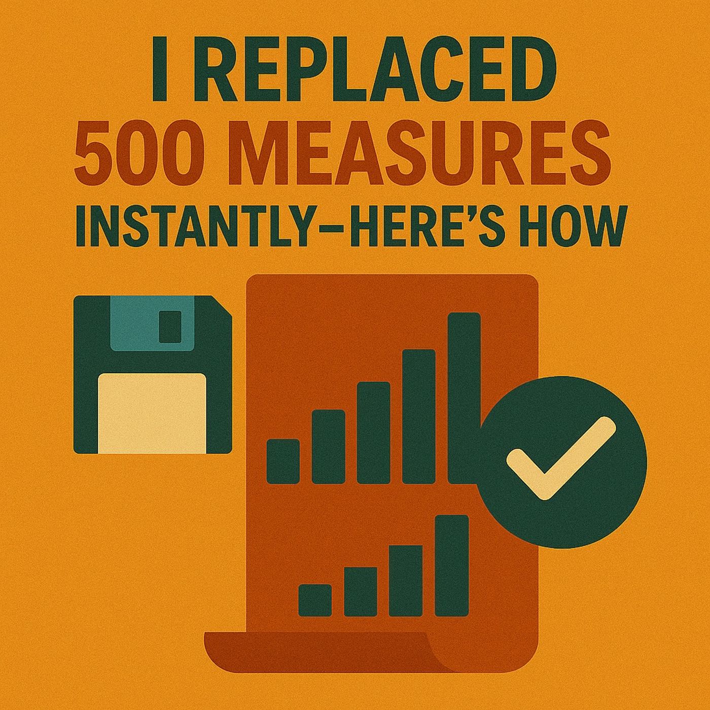 I Replaced 500 Measures Instantly—Here’s How