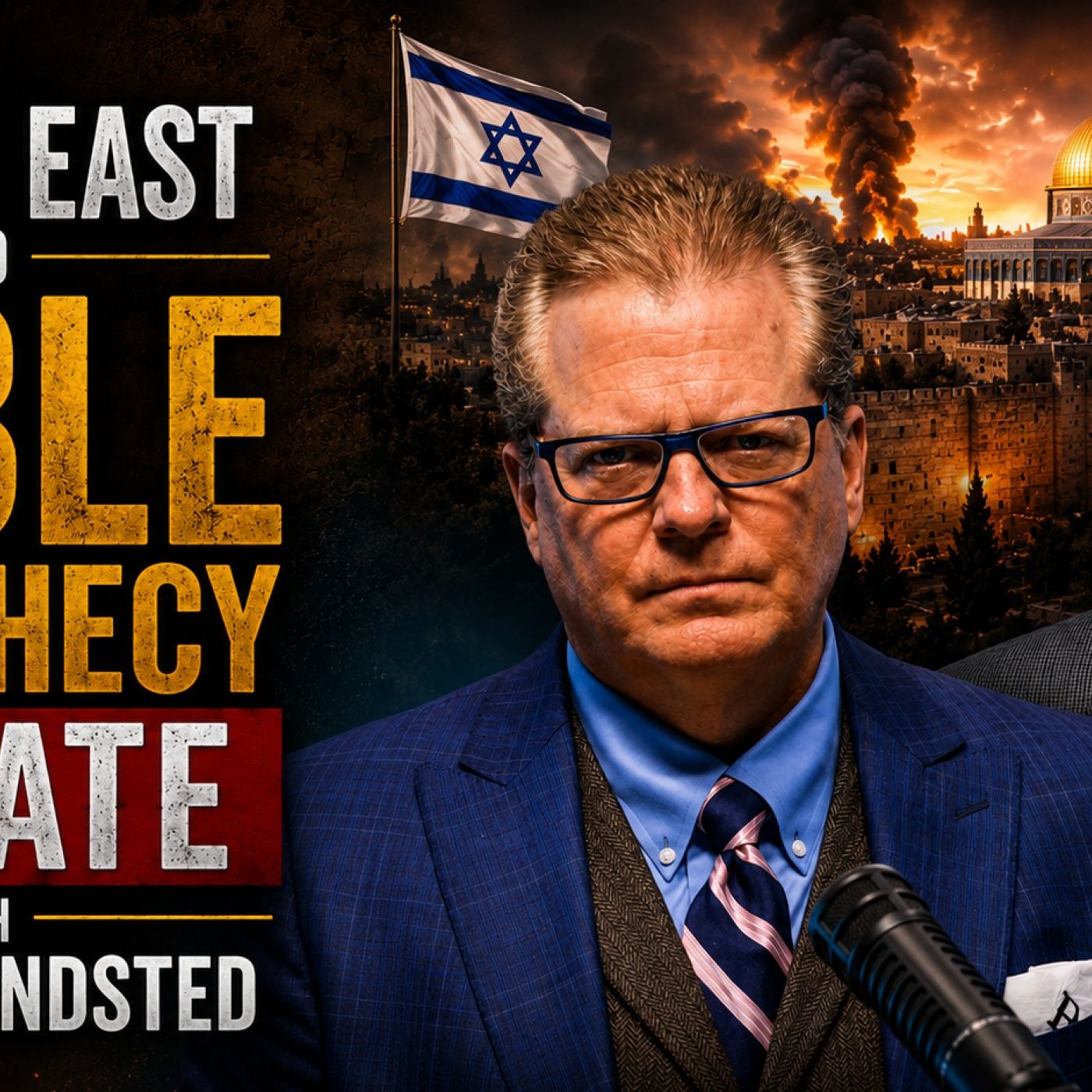 Middle East and Bible Prophecy Update with Dr. Rob Lindsted episode artwork