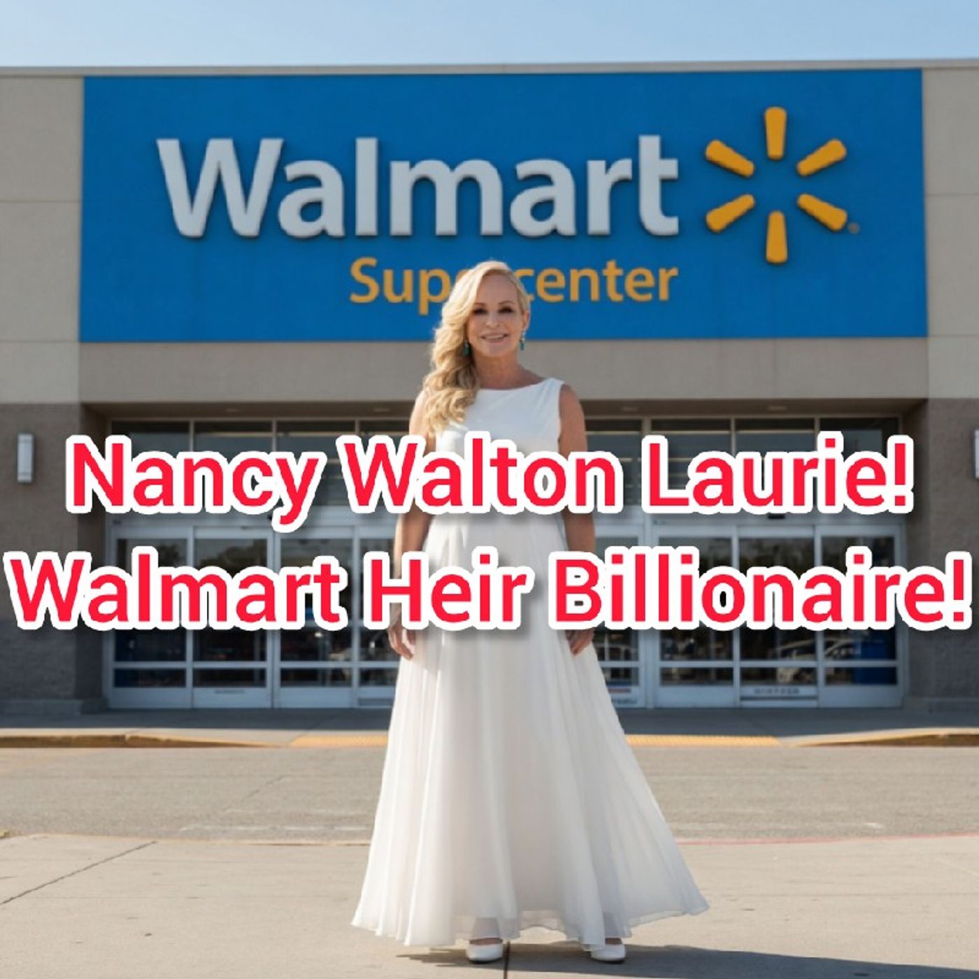 Nancy Walton Laurie! Walmart Heir Billionaire! episode artwork
