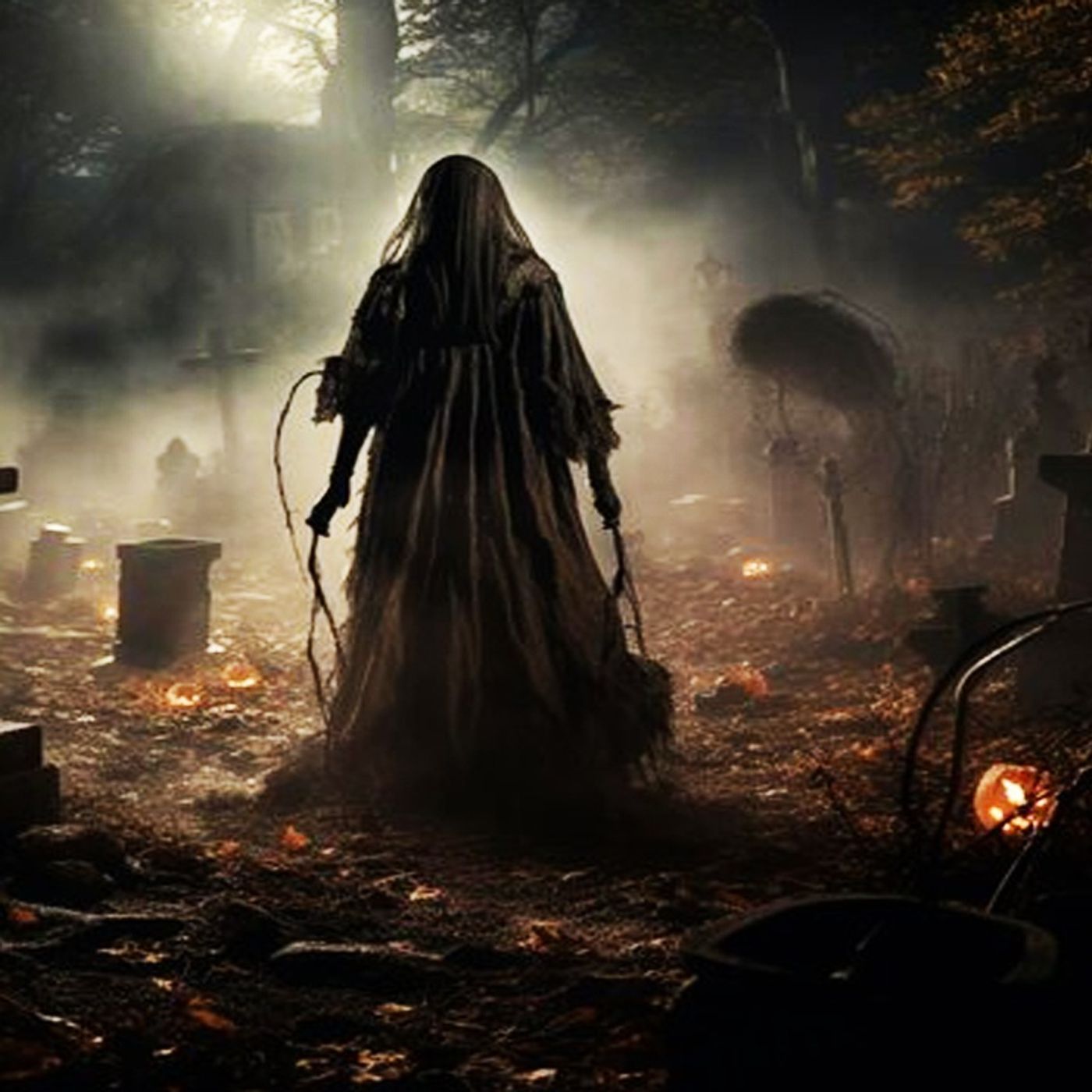 Terror En El Cementerio De Mezquitán - Historias De Terror - Voces De La Noche