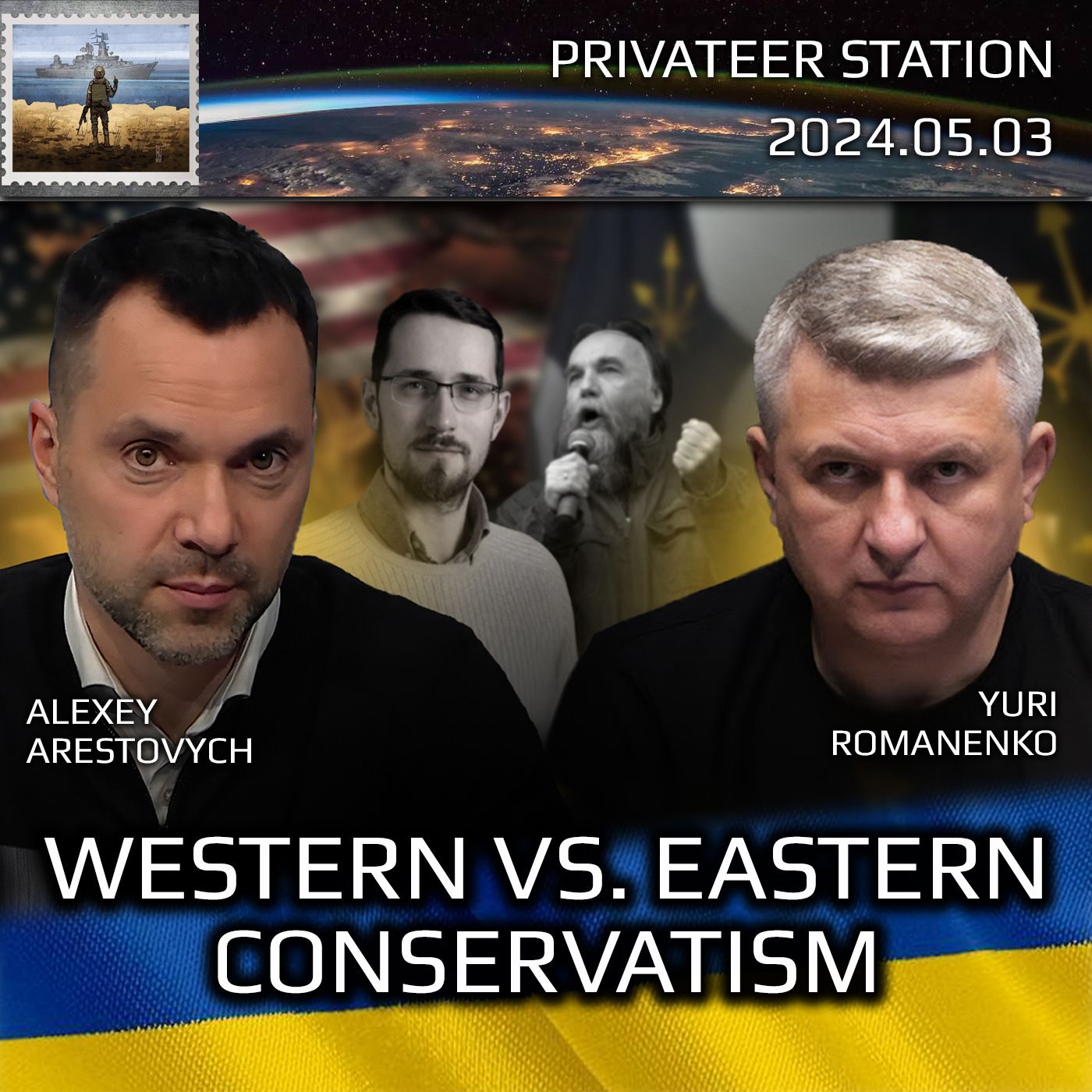 cover of episode Western vs Eastern Conservatism. War in Ukraine, Analytics. Arestovich, Romanenko.