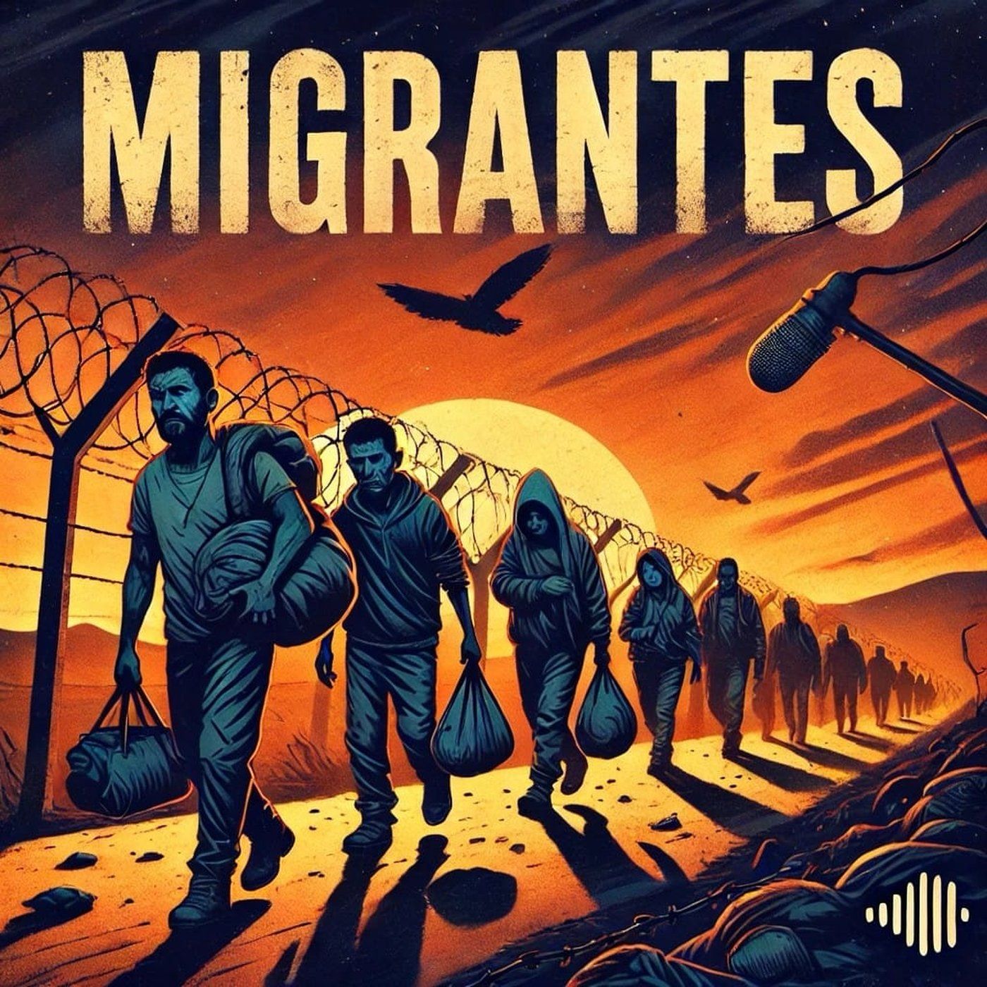 Migrantes: Clandestino verso il sogno americano podcast artwork