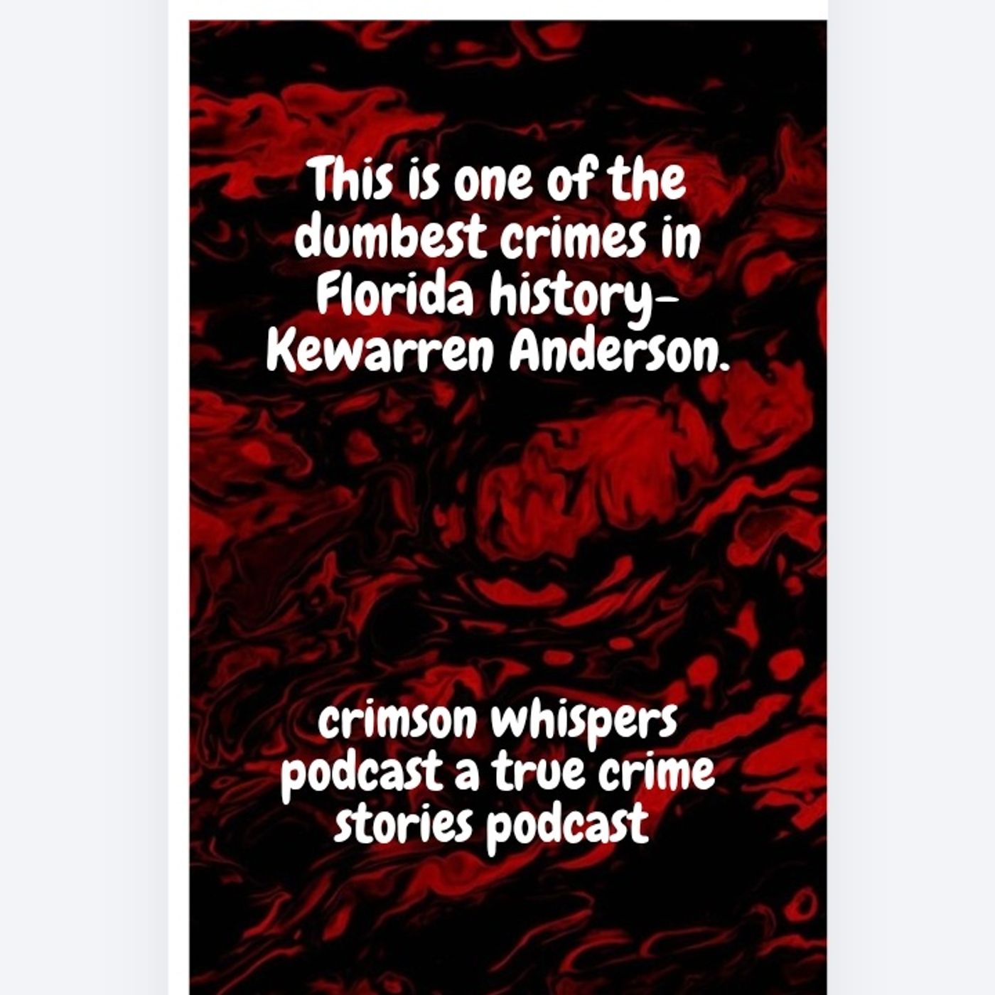 This is one of the dumbest crimes in Florida history-Kewarren Anderson episode artwork
