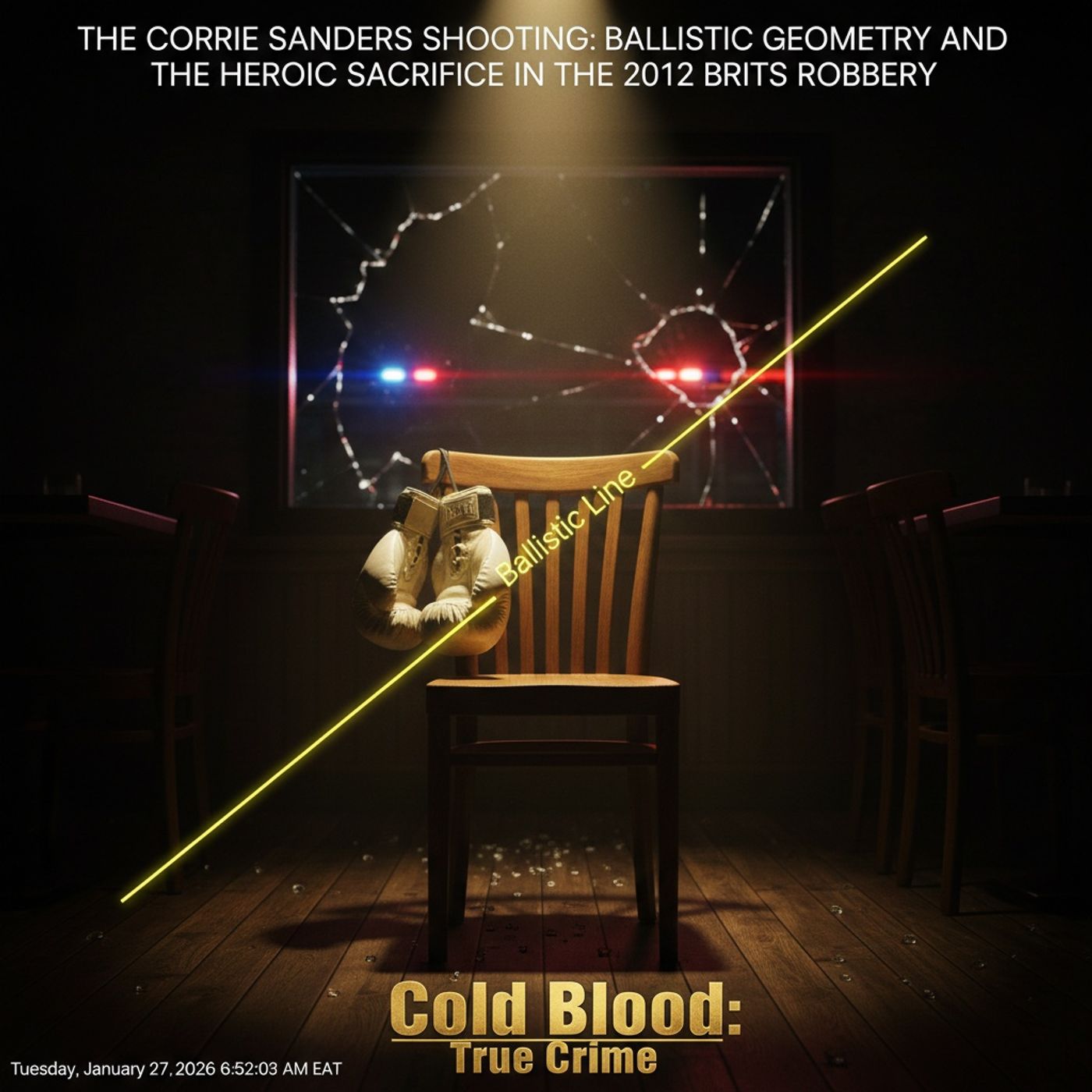The Corrie Sanders Shooting Ballistic Geometry and the Heroic Sacrifice in the 2012 Brits Robbery episode artwork