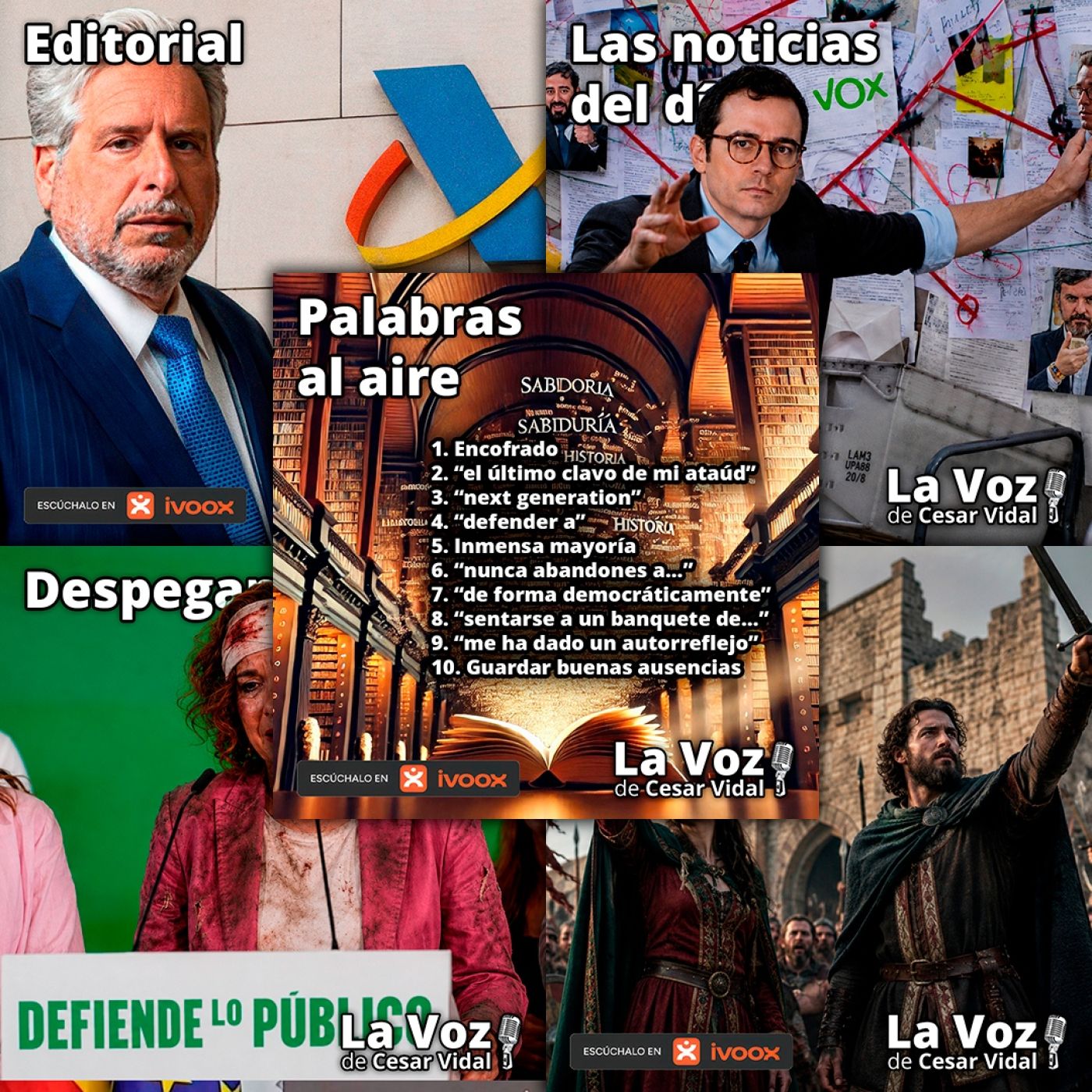 Programa Completo de La Voz de César Vidal - 18/05/26