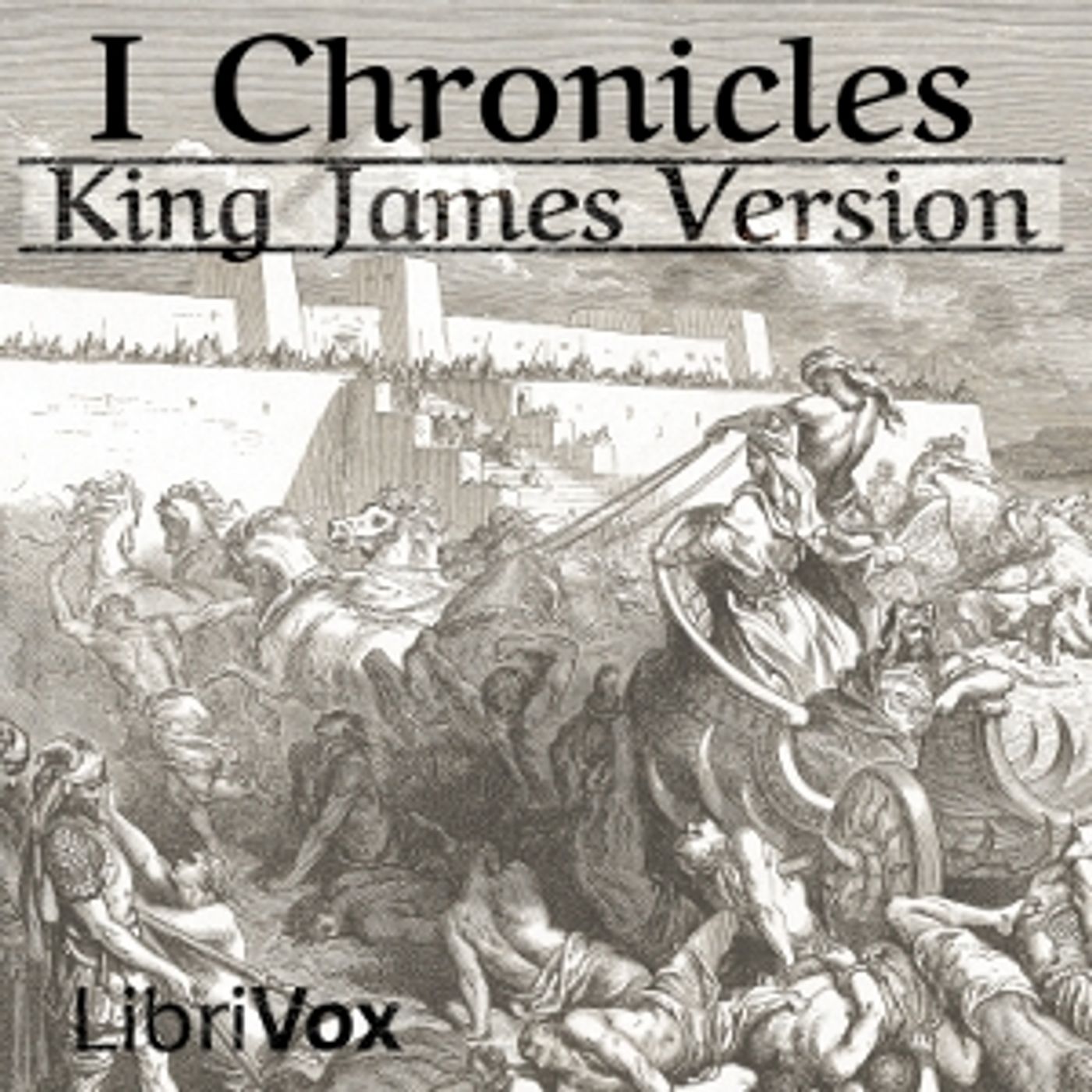 King James Bible - 1 Chronicles cover art