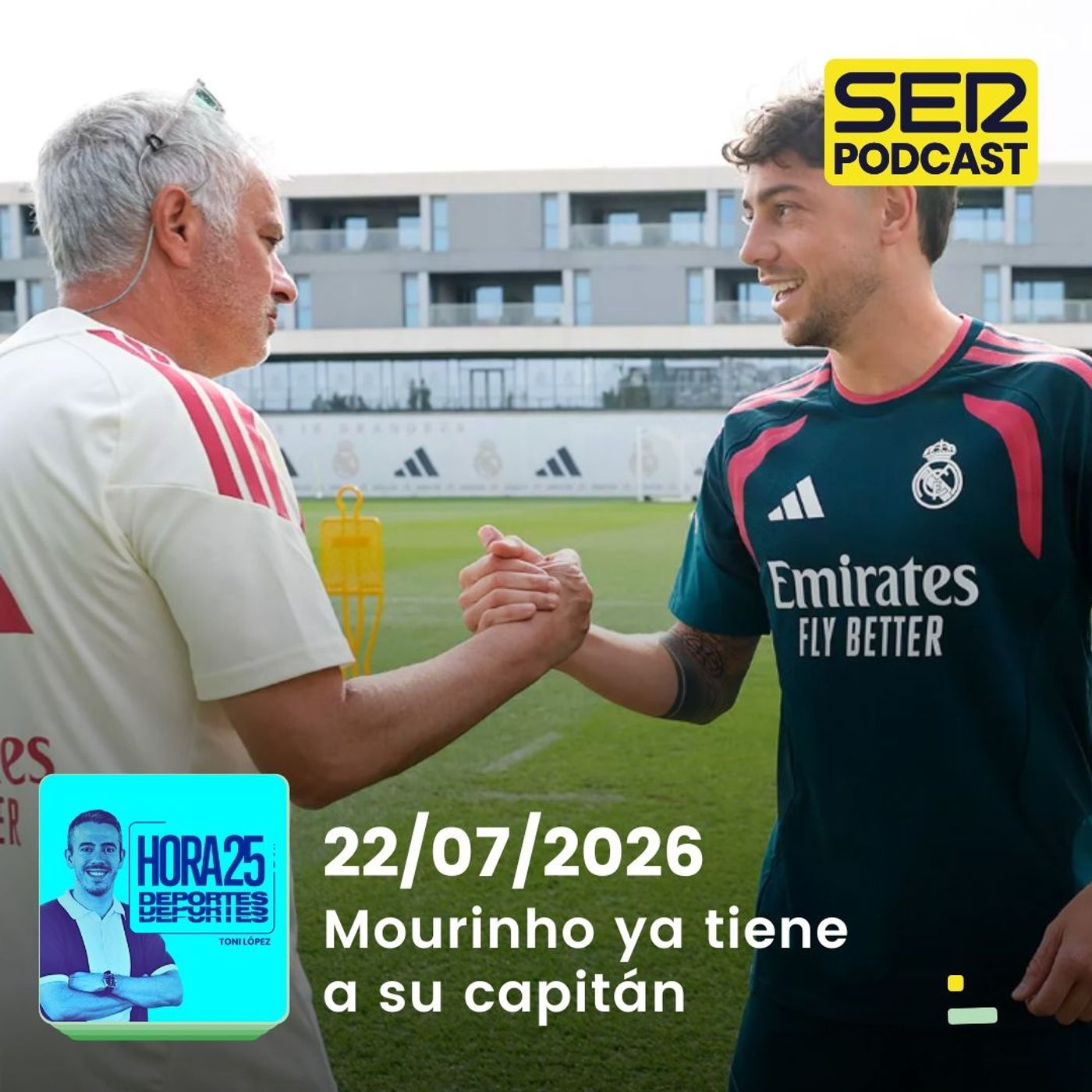 Hora 25 Deportes | Mourinho ya tiene a su capitán episode artwork
