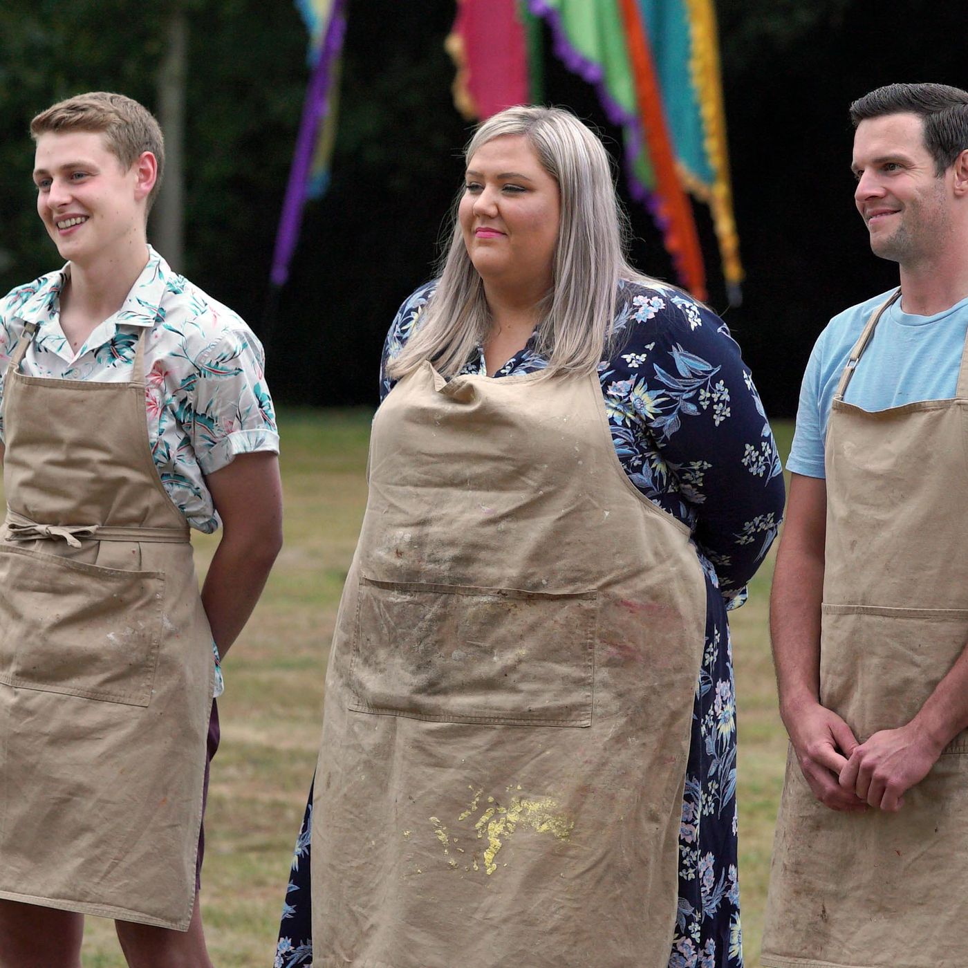 Bake Off winner, Lukas Gage and Dolly Parton