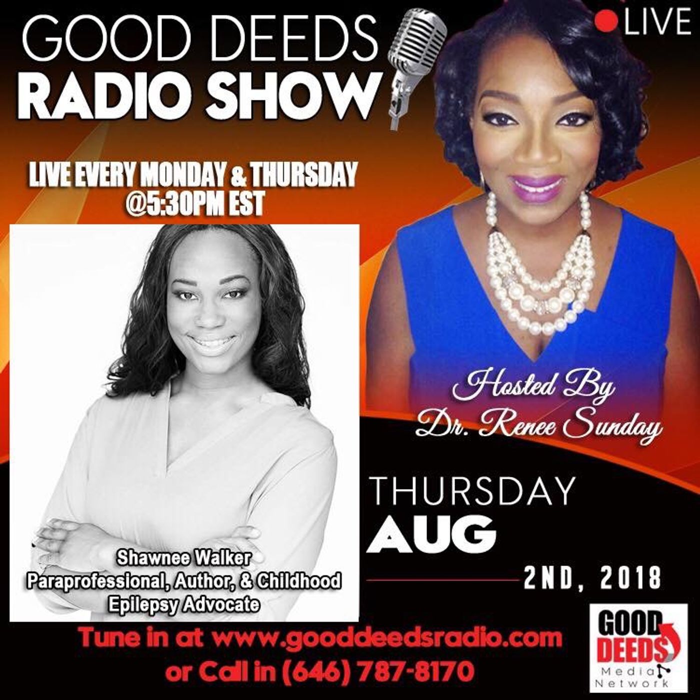 Dr. Renee Sunday\'s show