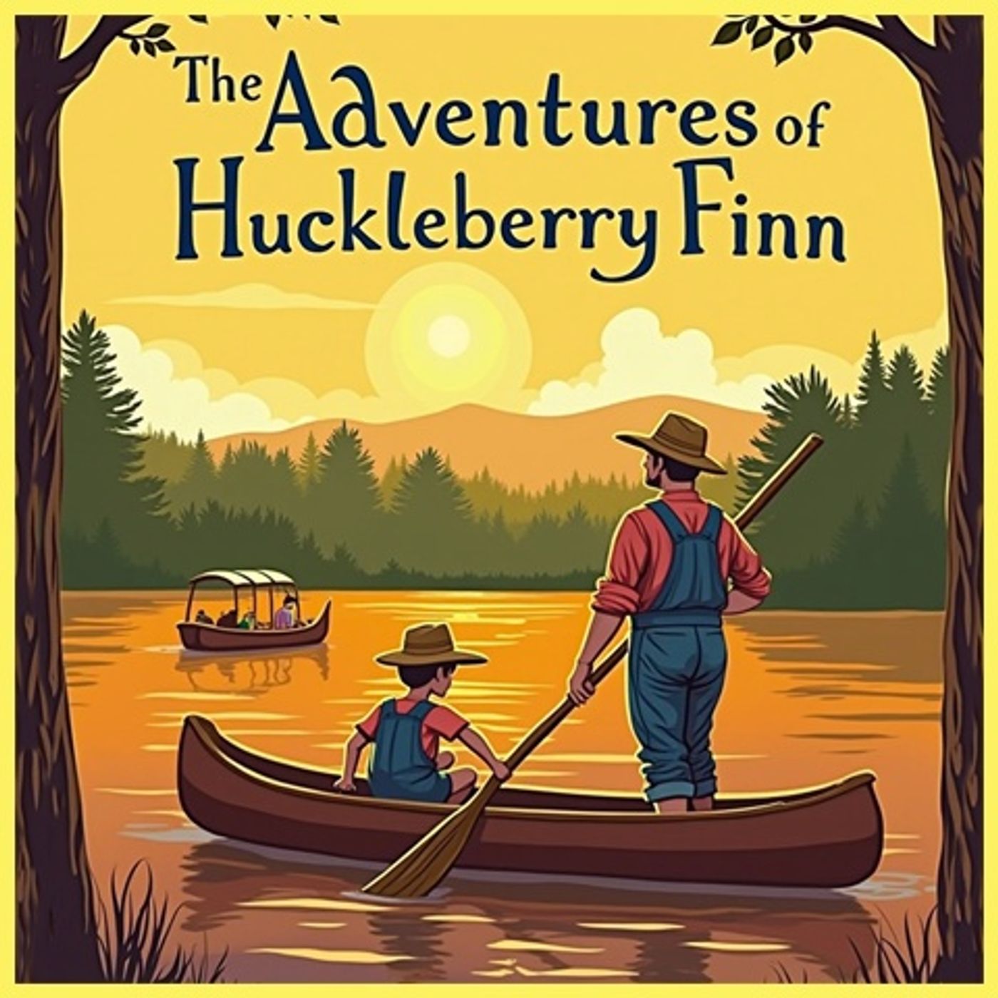 Adventures of Huckleberry Finn by Mark Twain