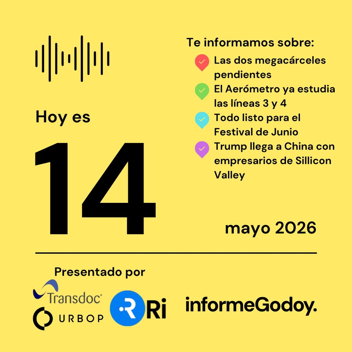 14 de mayo 2026 episode artwork
