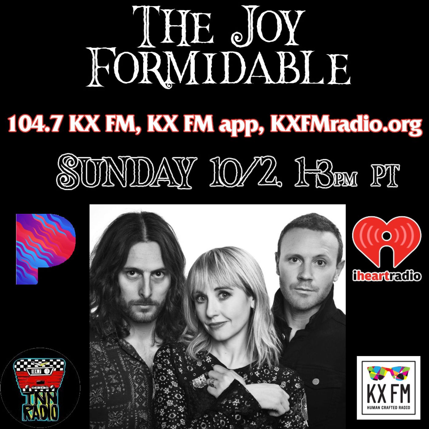 TNN RADIO | October 2, 2022 show with The Joy Formidable and Pixies episode artwork