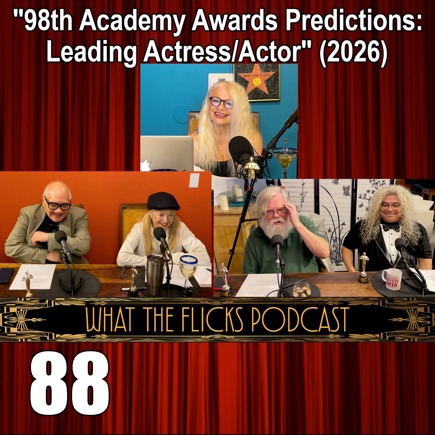 WTF 88 "98th Academy Awards Predictions: Leading Actress/Actor" (2026)