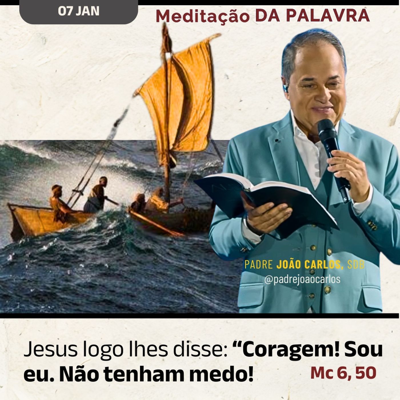 07 de JANEIRO - Meditação da Palavra do Senhor