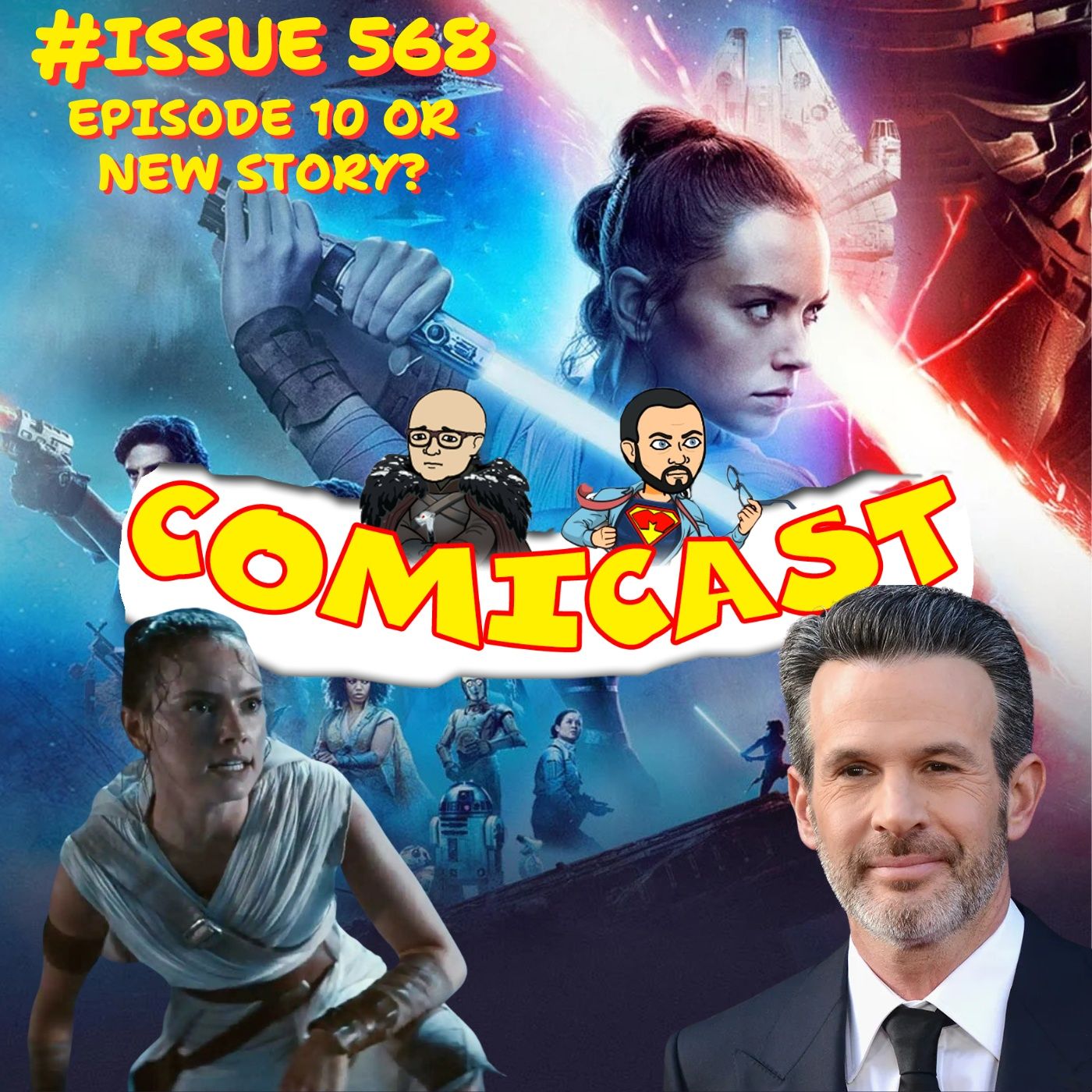 Issue 568: New Star Wars Trilogy in Simon Kinberg's Hands, Good Choice? episode artwork