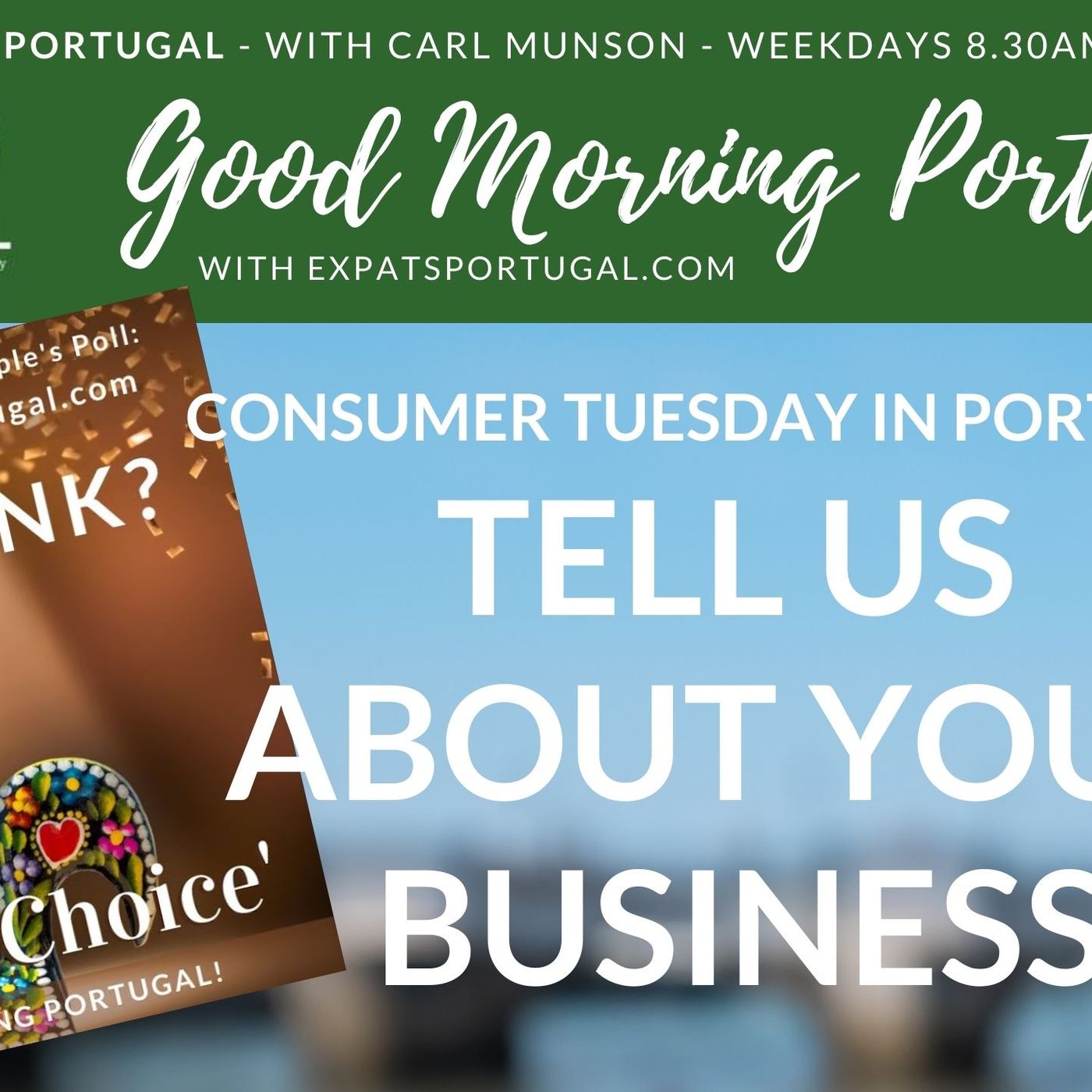 'Consumer Tuesday' on The Good Morning Portugal! Best banks and best everything?