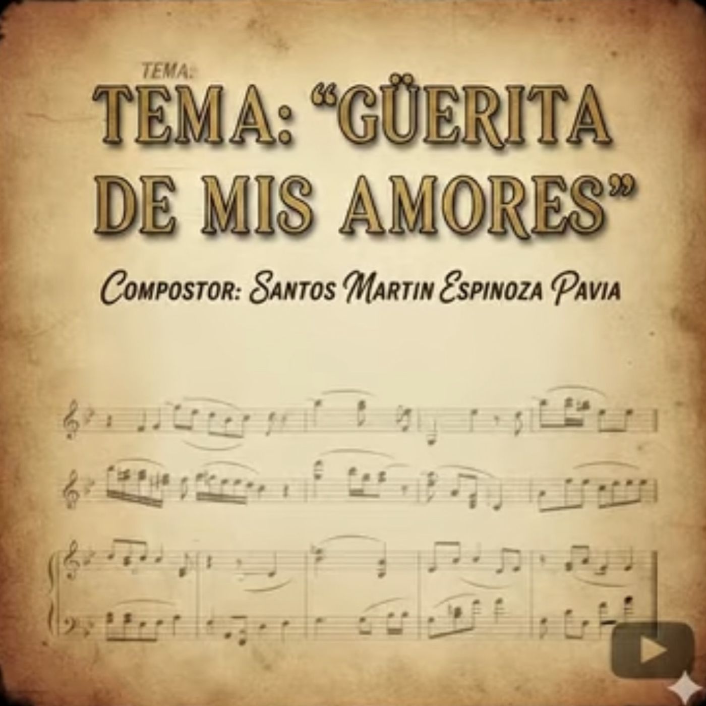 Güerita de mis amores